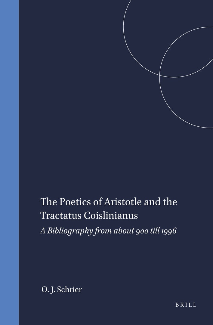 Cover image for The Poetics of Aristotle and the Tractatus Coislinianus ISBN 9789004111325