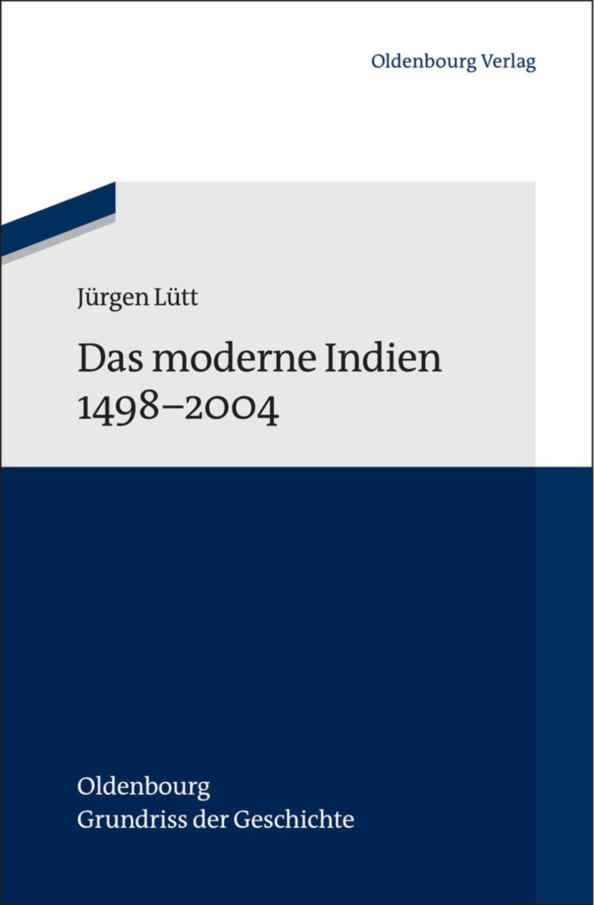 Cover image for Das moderne Indien 1498 bis 2004 ISBN 9783486581614