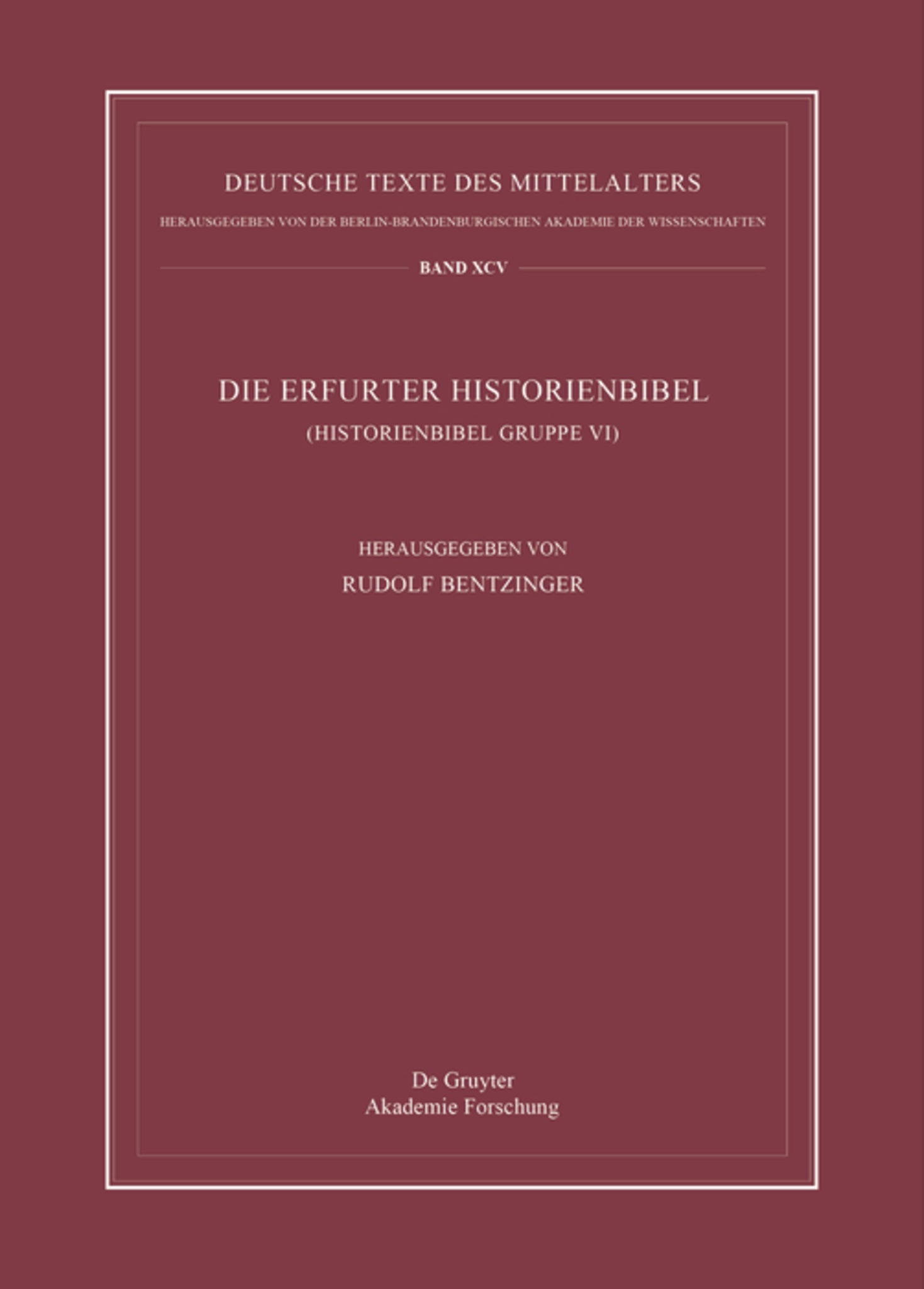 Die Erfurter Historienbibel