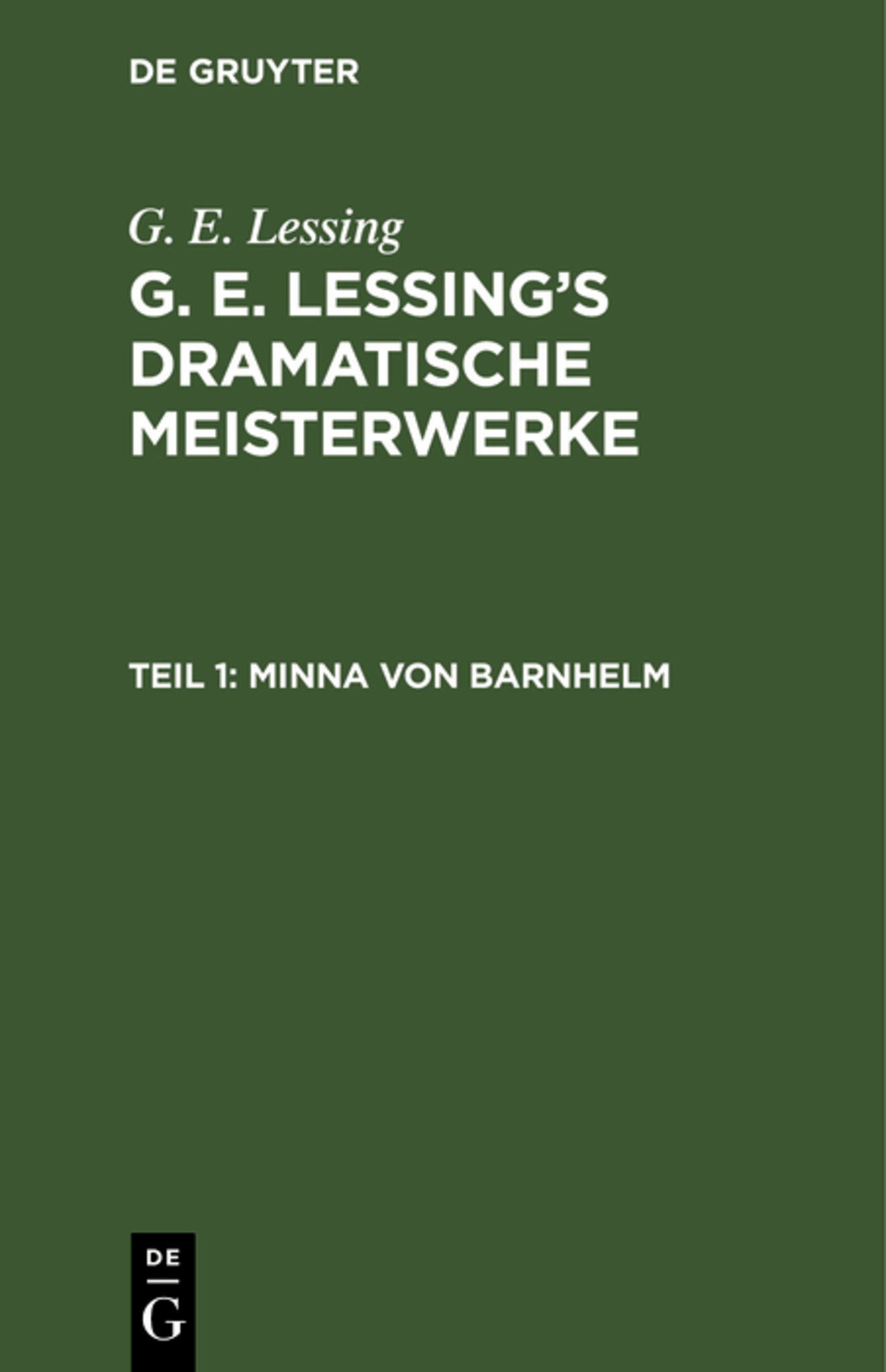 Minna von Barnhelm