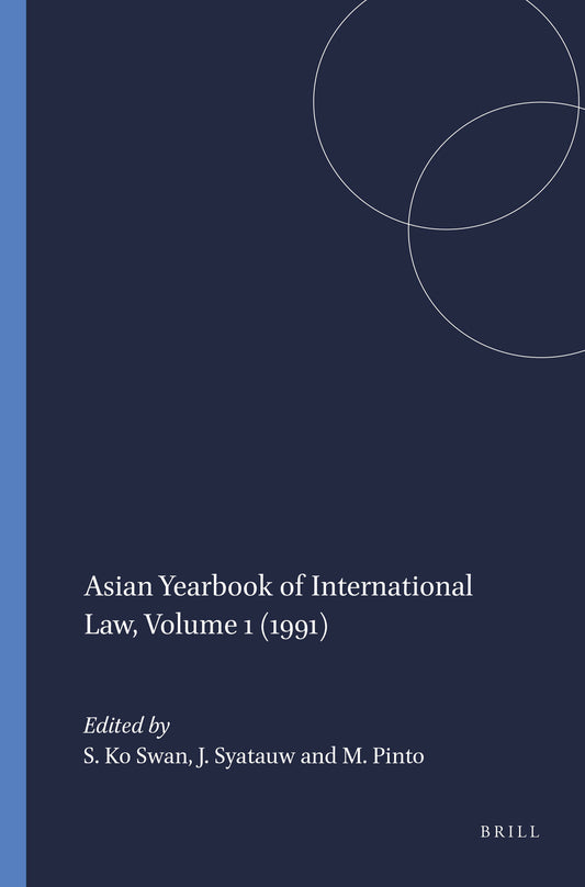 Asian Yearbook of International Law, Volume 1 (1991)