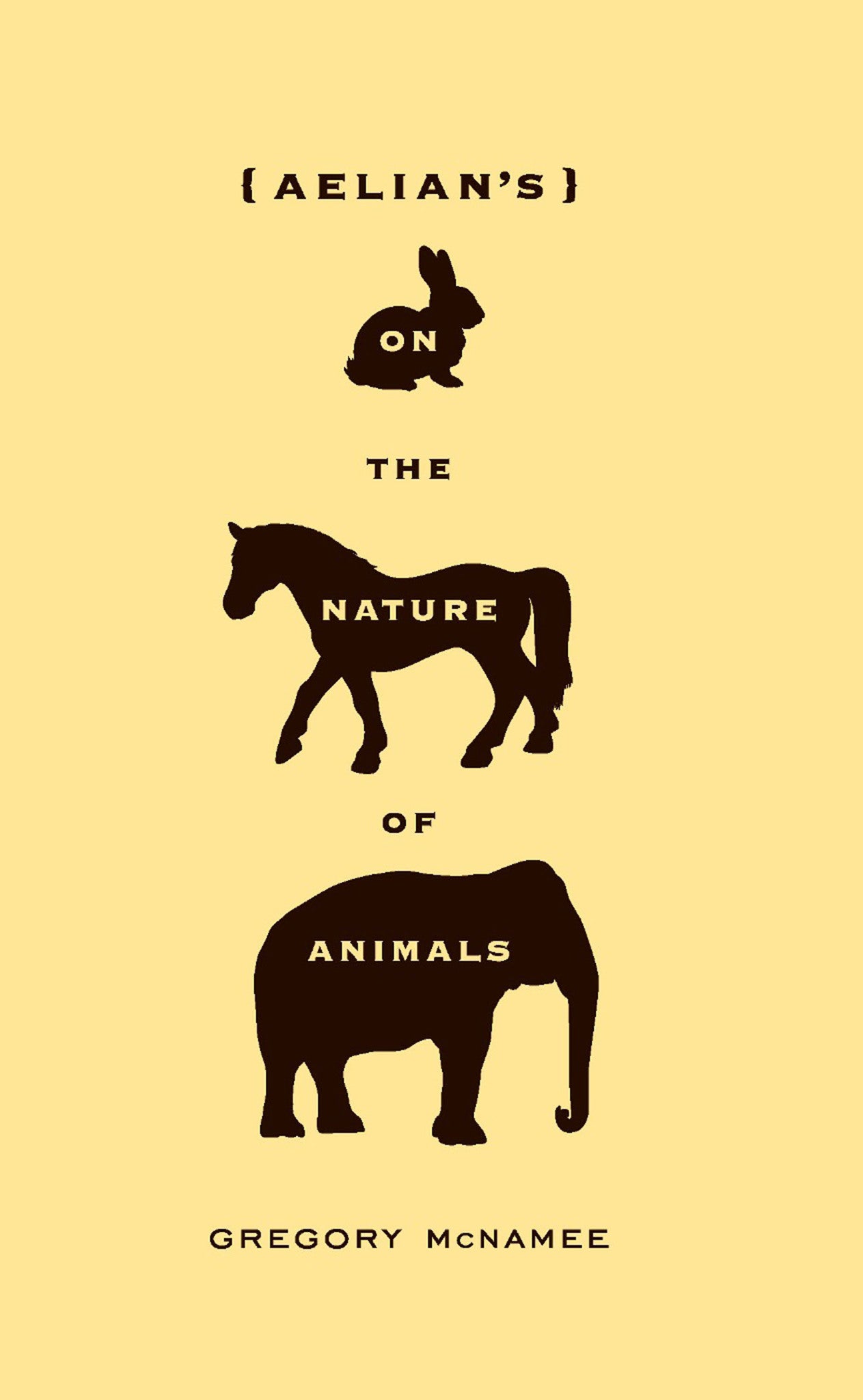 Cover image for Aelian's On the Nature of Animals ISBN 9781595340757
