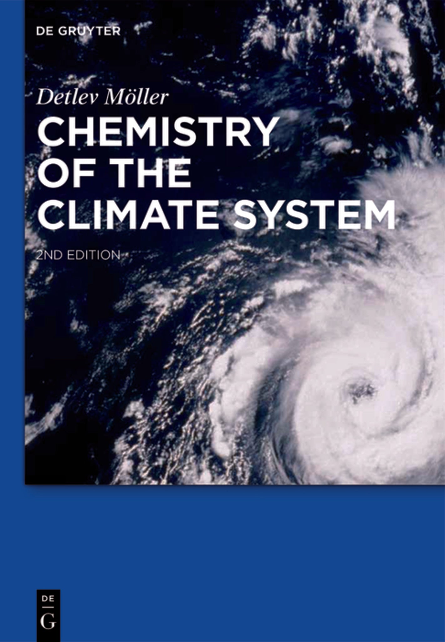 Cover image for Chemistry of the Climate System ISBN 9783110553994