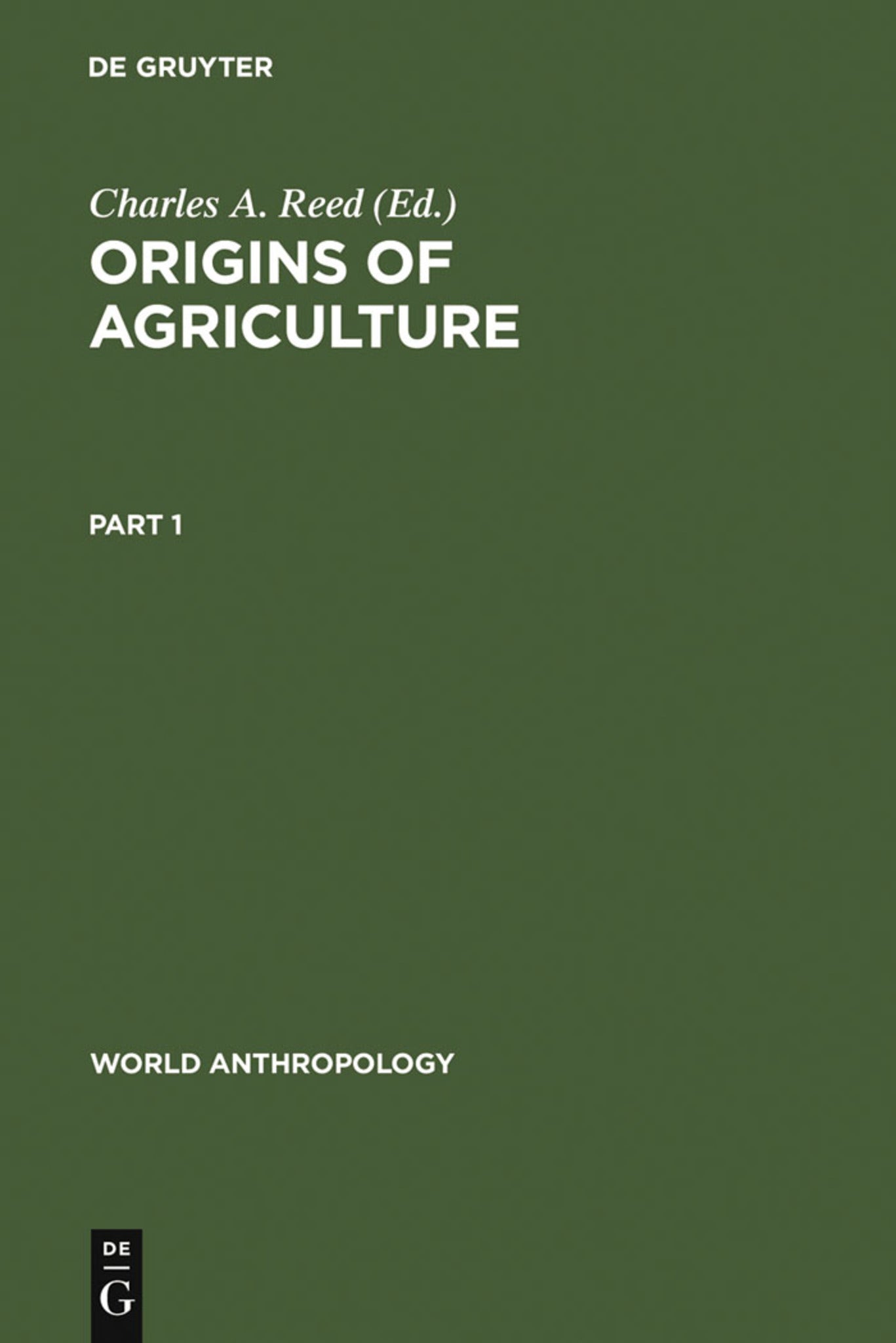 Origins of Agriculture