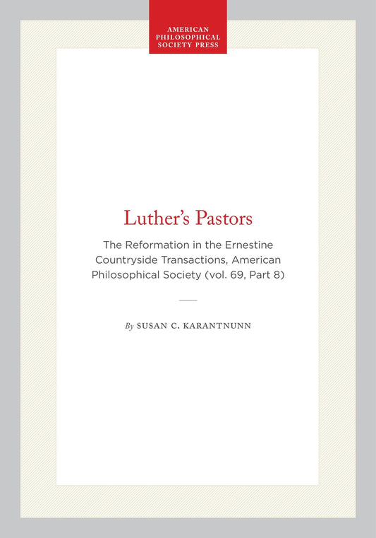 Luther’s Pastors