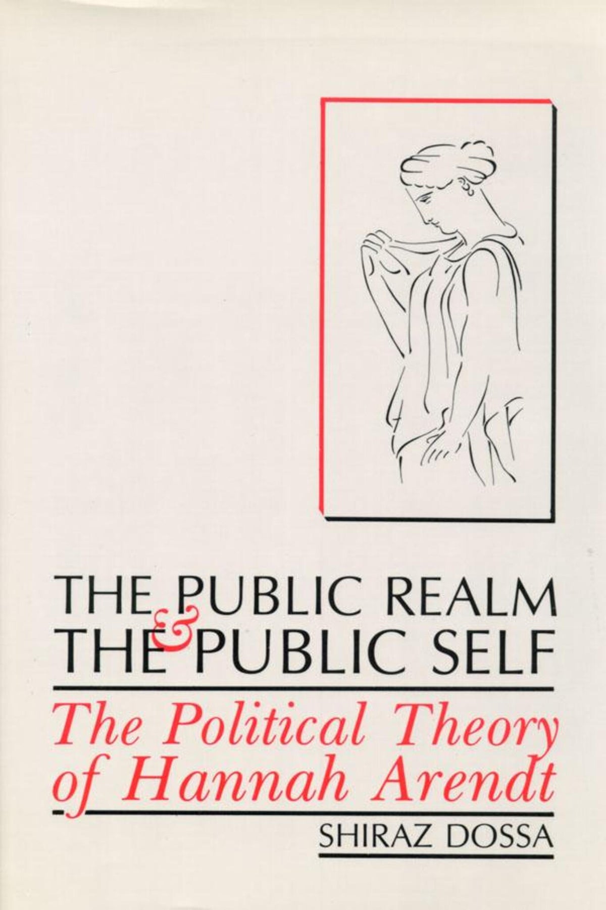 Cover image for The Public Realm and the Public Self ISBN 9781554581528