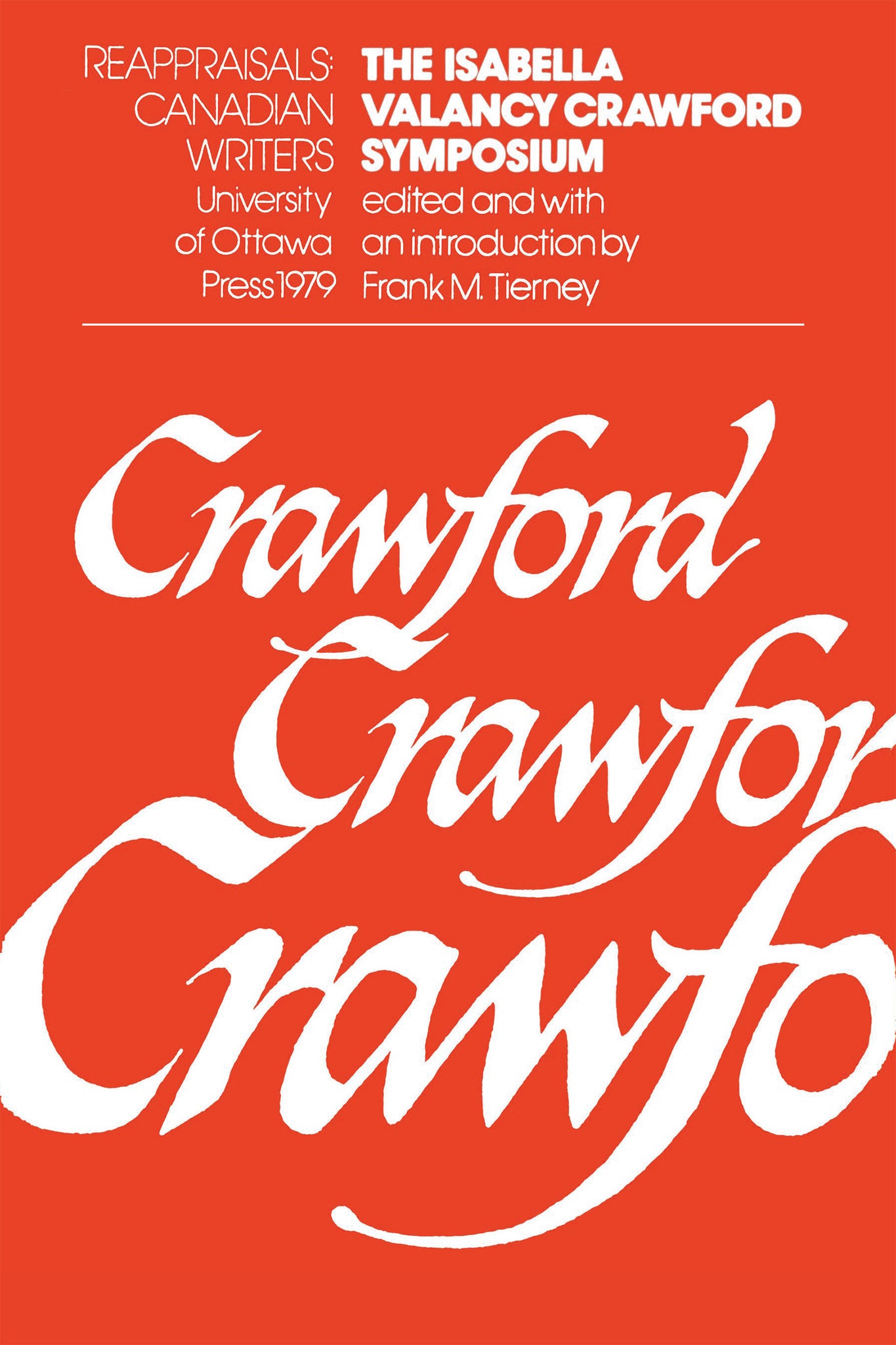 Cover image for The Isabella Valancy Crawford Symposium ISBN 9780776643854