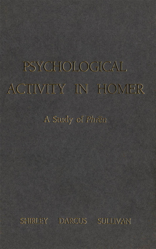 Psychological Activity in Homer