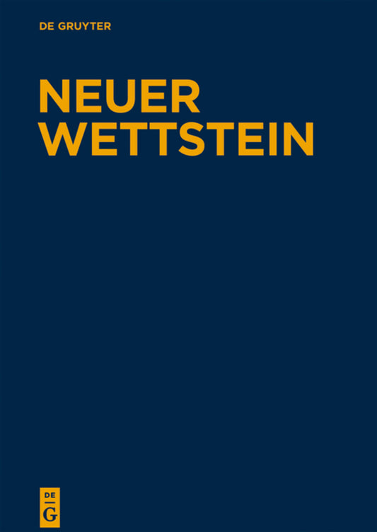 Texte zur Briefliteratur und zur Johannesapokalypse