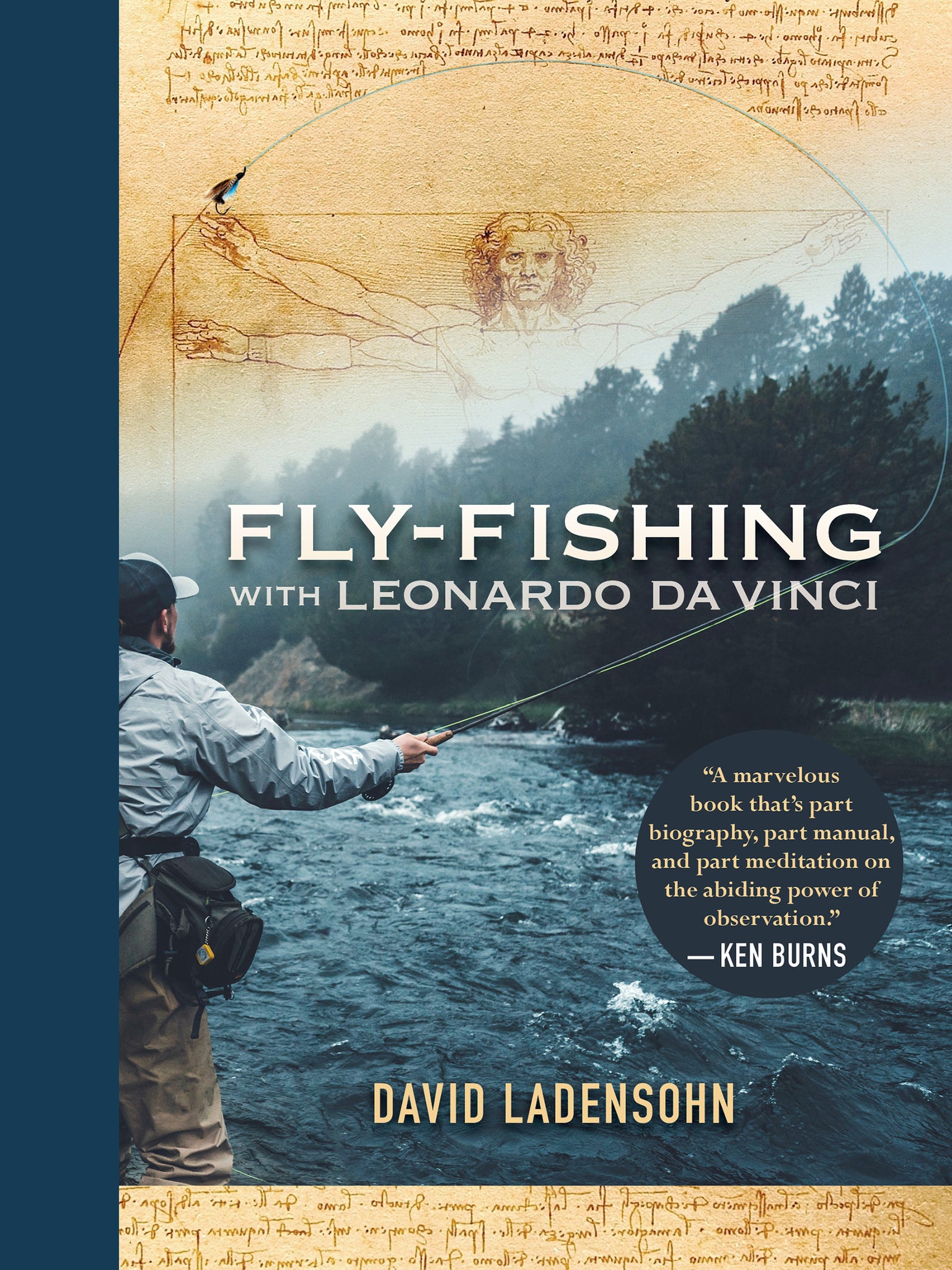 Cover image for Fly-Fishing with Leonardo da Vinci ISBN 9781595343055
