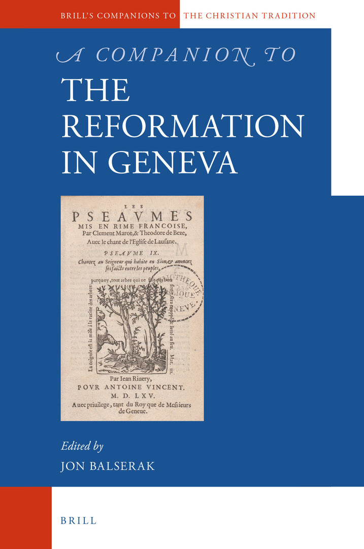 Cover image for A Companion to the Reformation in Geneva ISBN 9789004371576