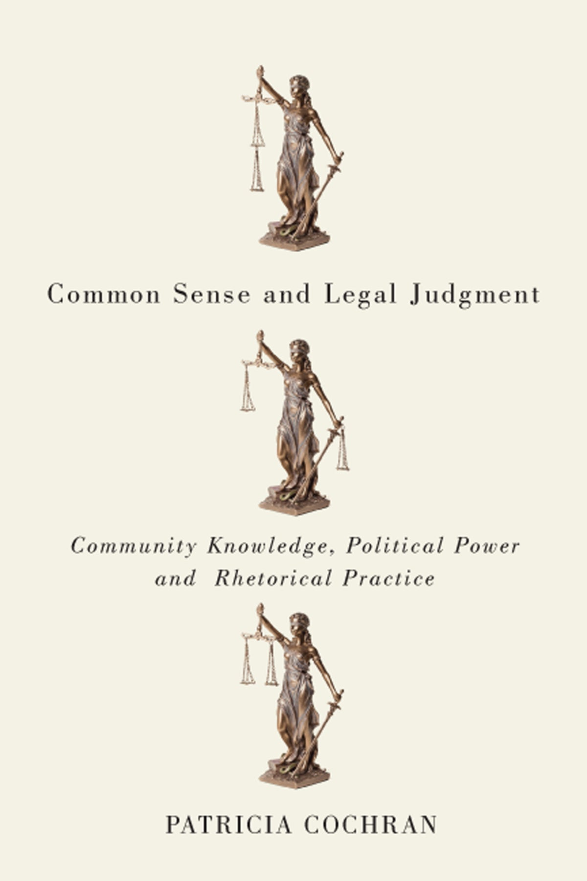 Cover image for Common Sense and Legal Judgment ISBN 9780773552319