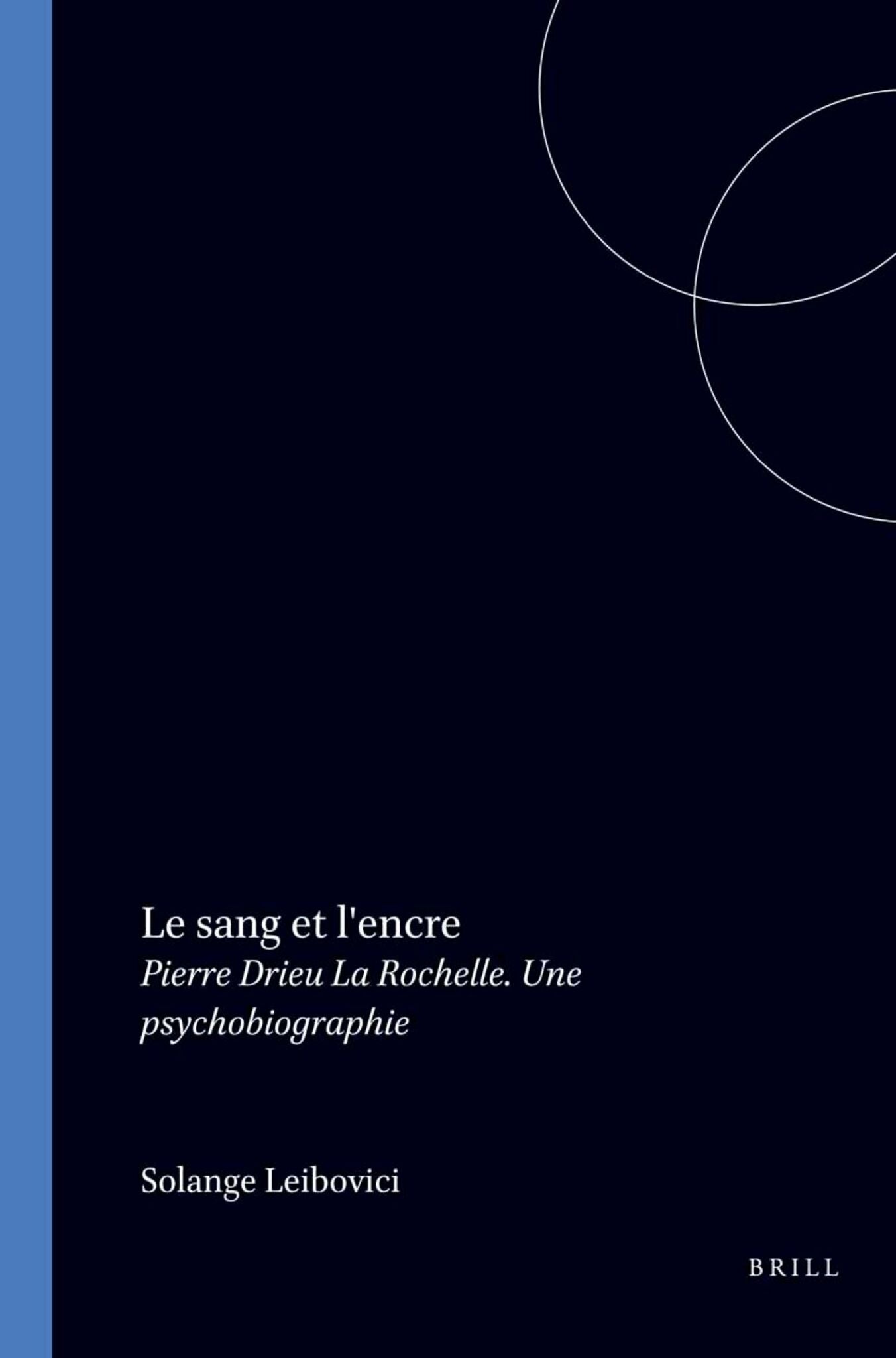 Le sang et l'encre