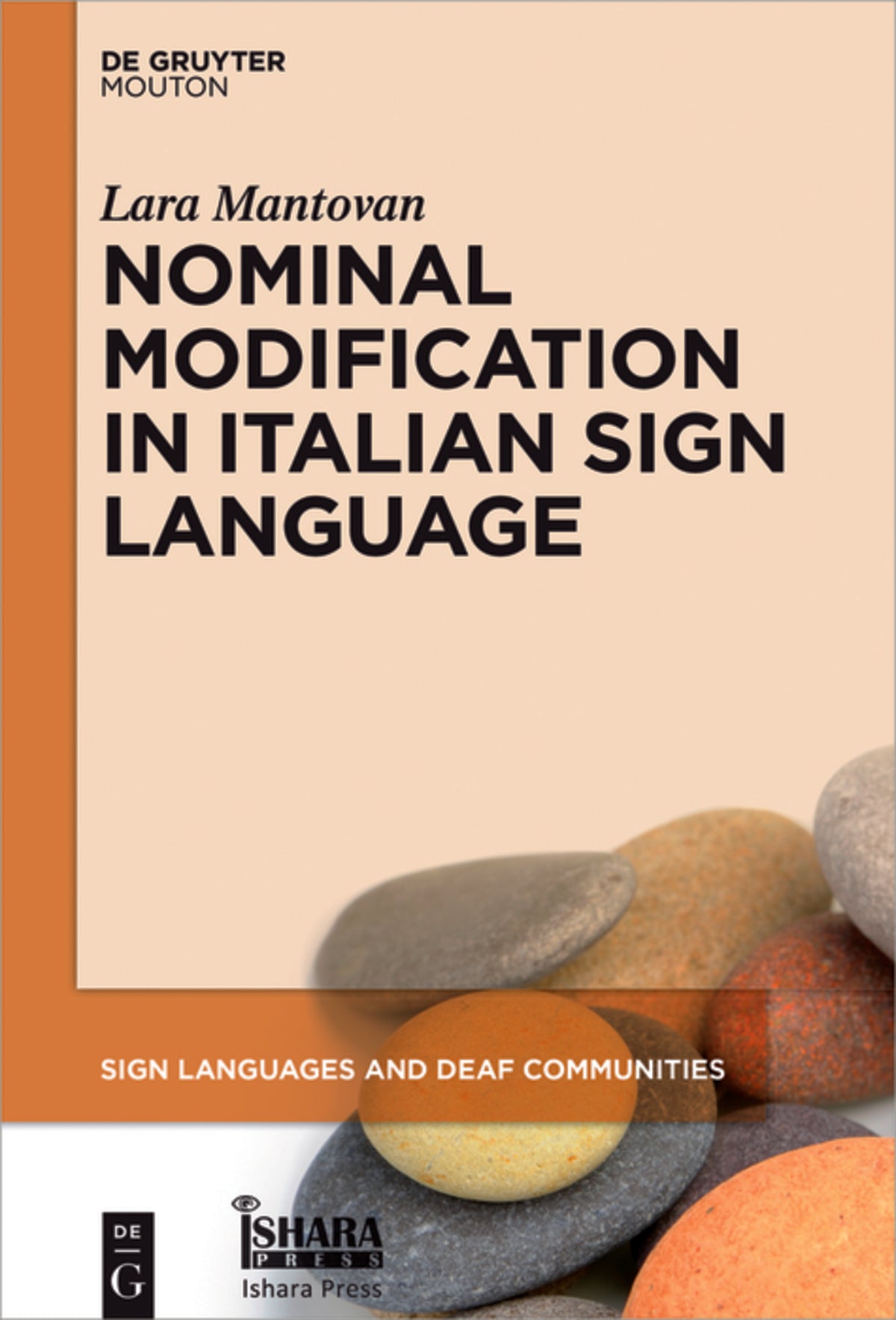 Cover image for Nominal Modification in Italian Sign Language ISBN 9781501513435