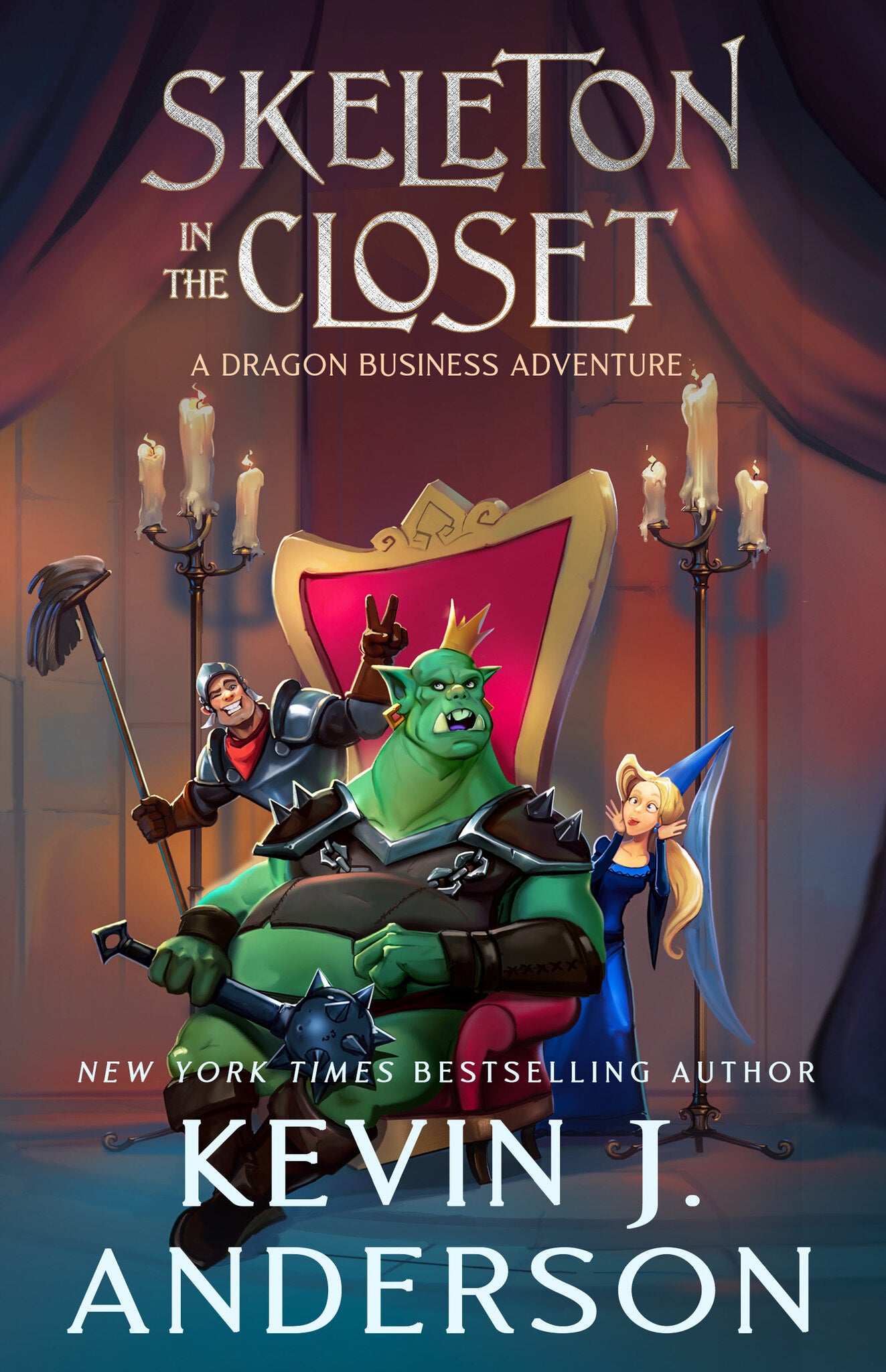 Cover image for Skeleton in the Closet: A Dragon Business Adventure ISBN 9781647101206