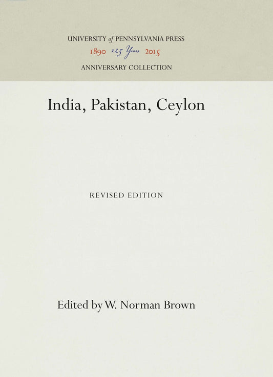 India, Pakistan, Ceylon