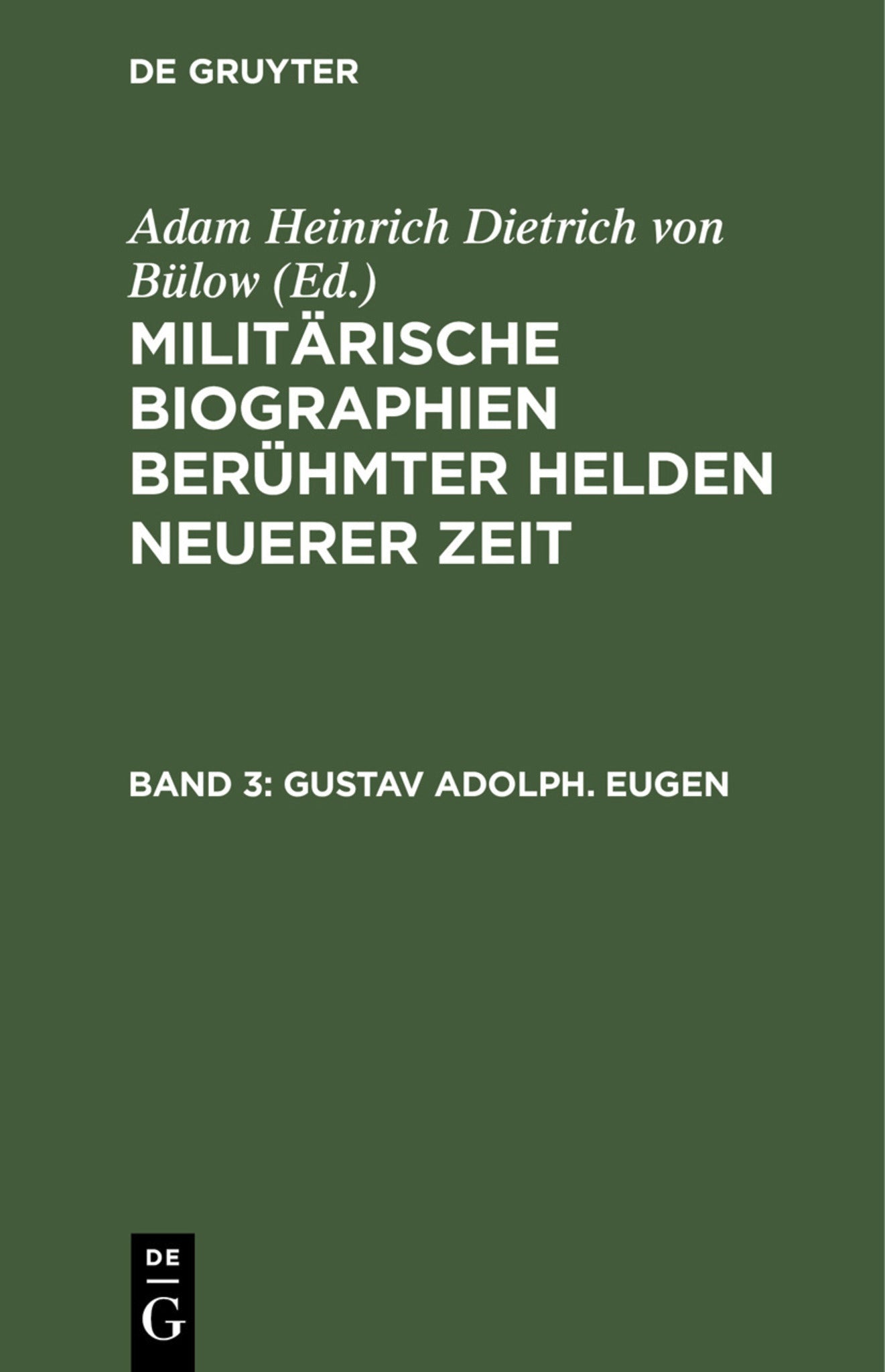 Gustav Adolph. Eugen
