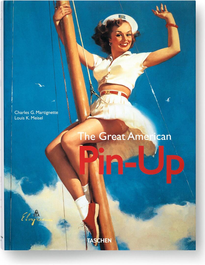 Cover image for The Great American Pin-Up ISBN 9783836532440