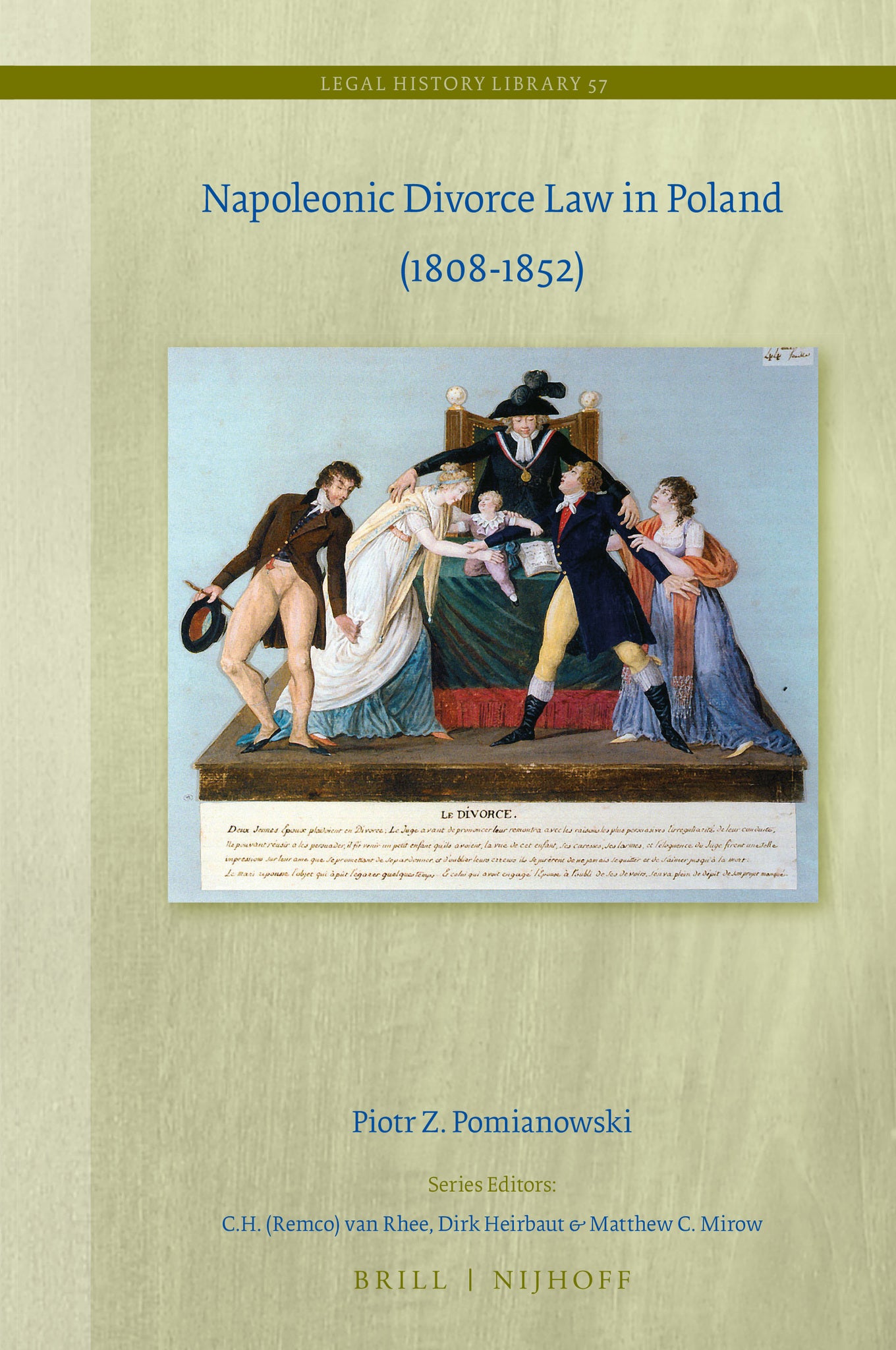 Napoleonic Divorce Law in Poland (1808-1852)