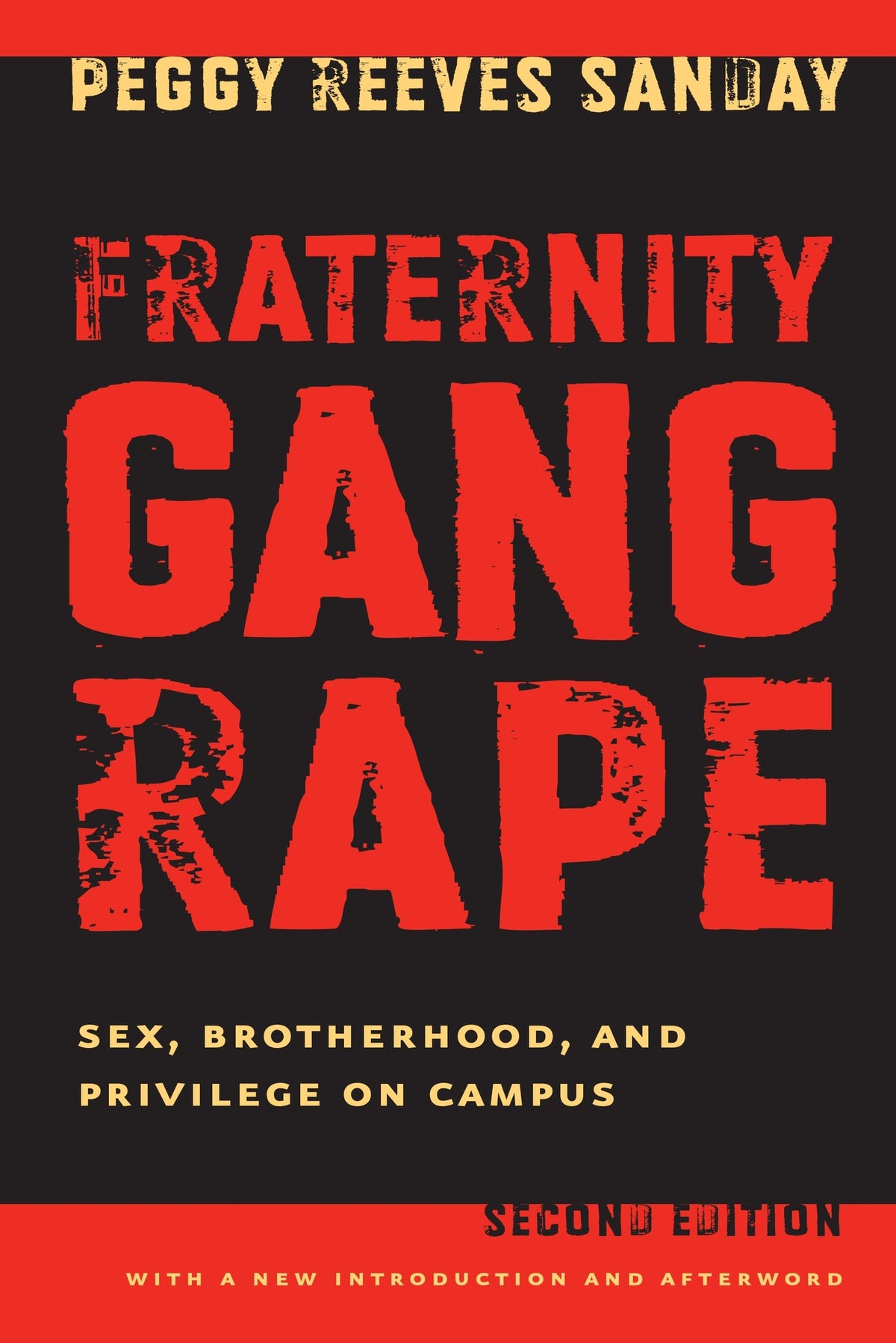 Cover image for Fraternity Gang Rape ISBN 9780814740385