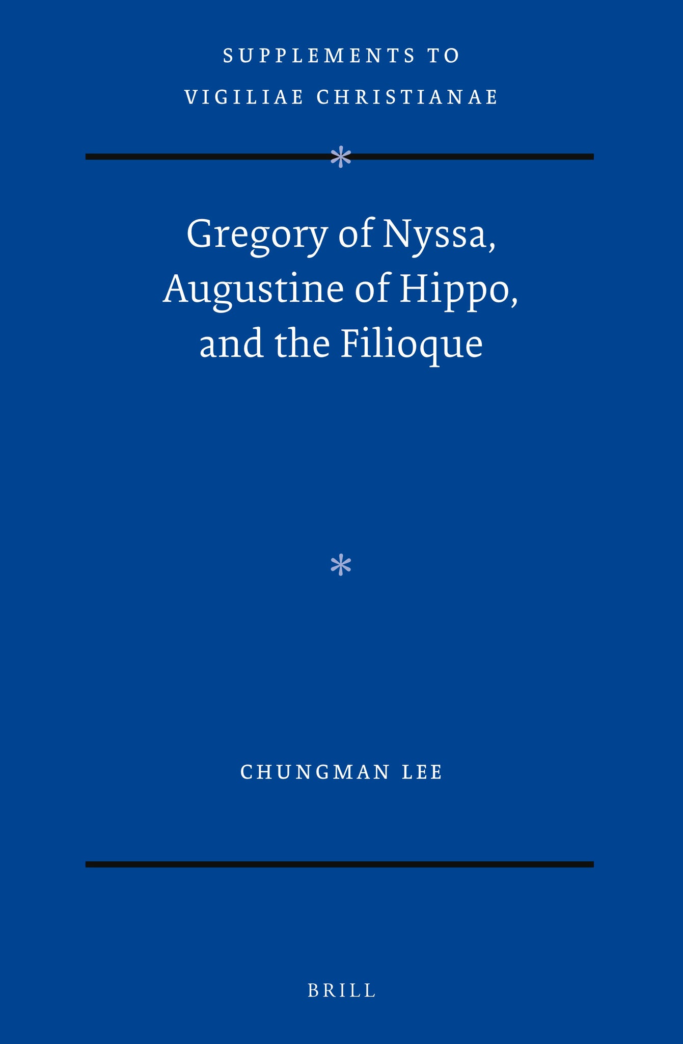 Gregory of Nyssa, Augustine of Hippo, and the Filioque