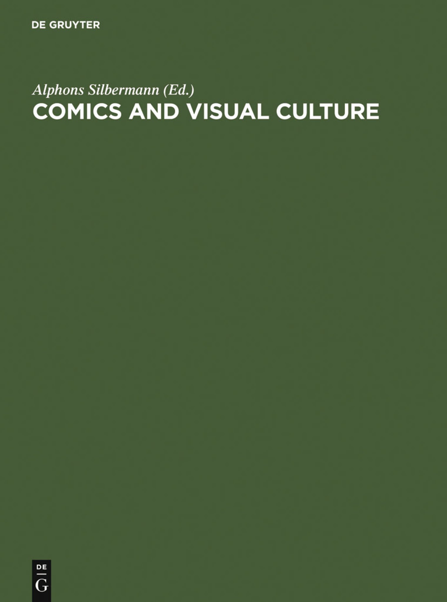 Cover image for Comics and Visual Culture ISBN 9783598106040