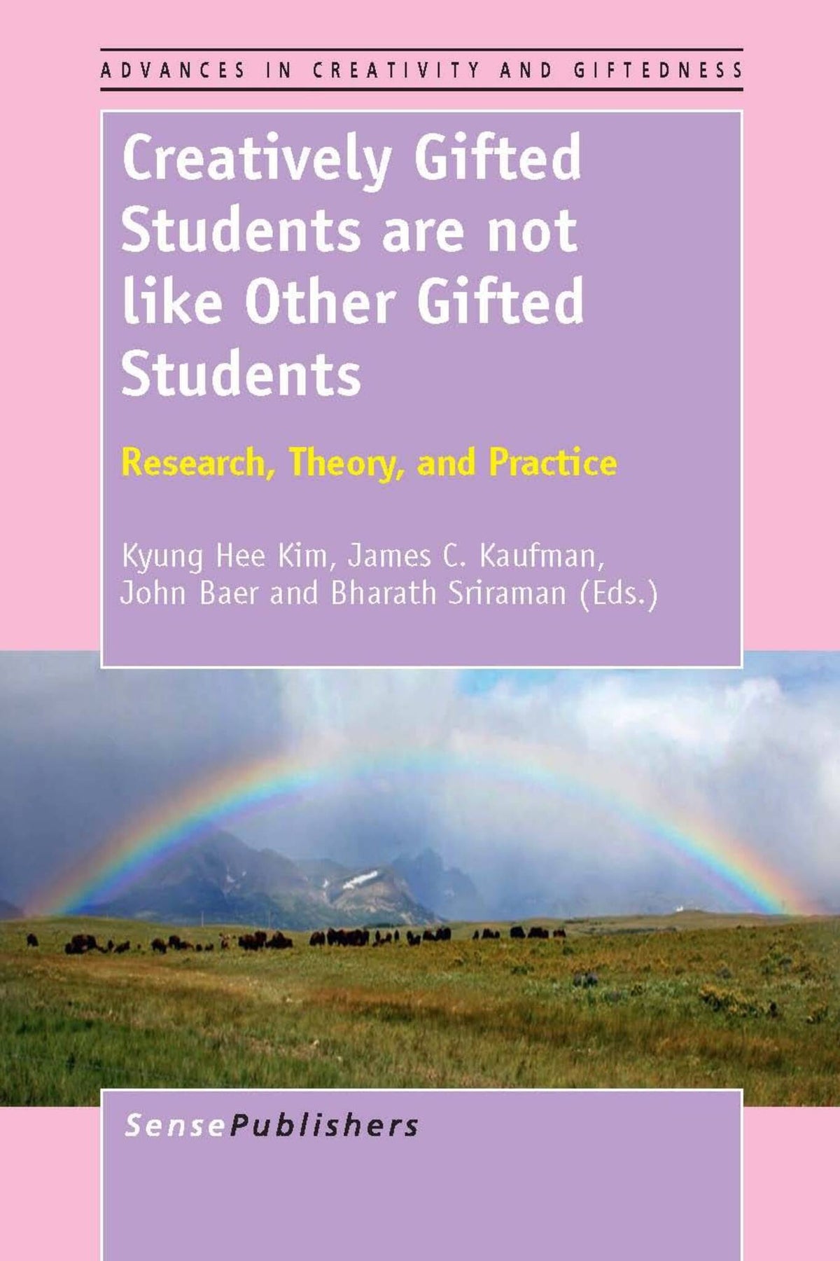 Cover image for Creatively Gifted Students are not like Other Gifted Students ISBN 9789462092341