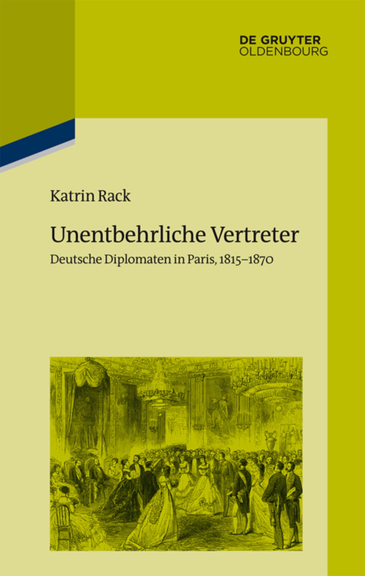 Cover image for Unentbehrliche Vertreter ISBN 9783110517125