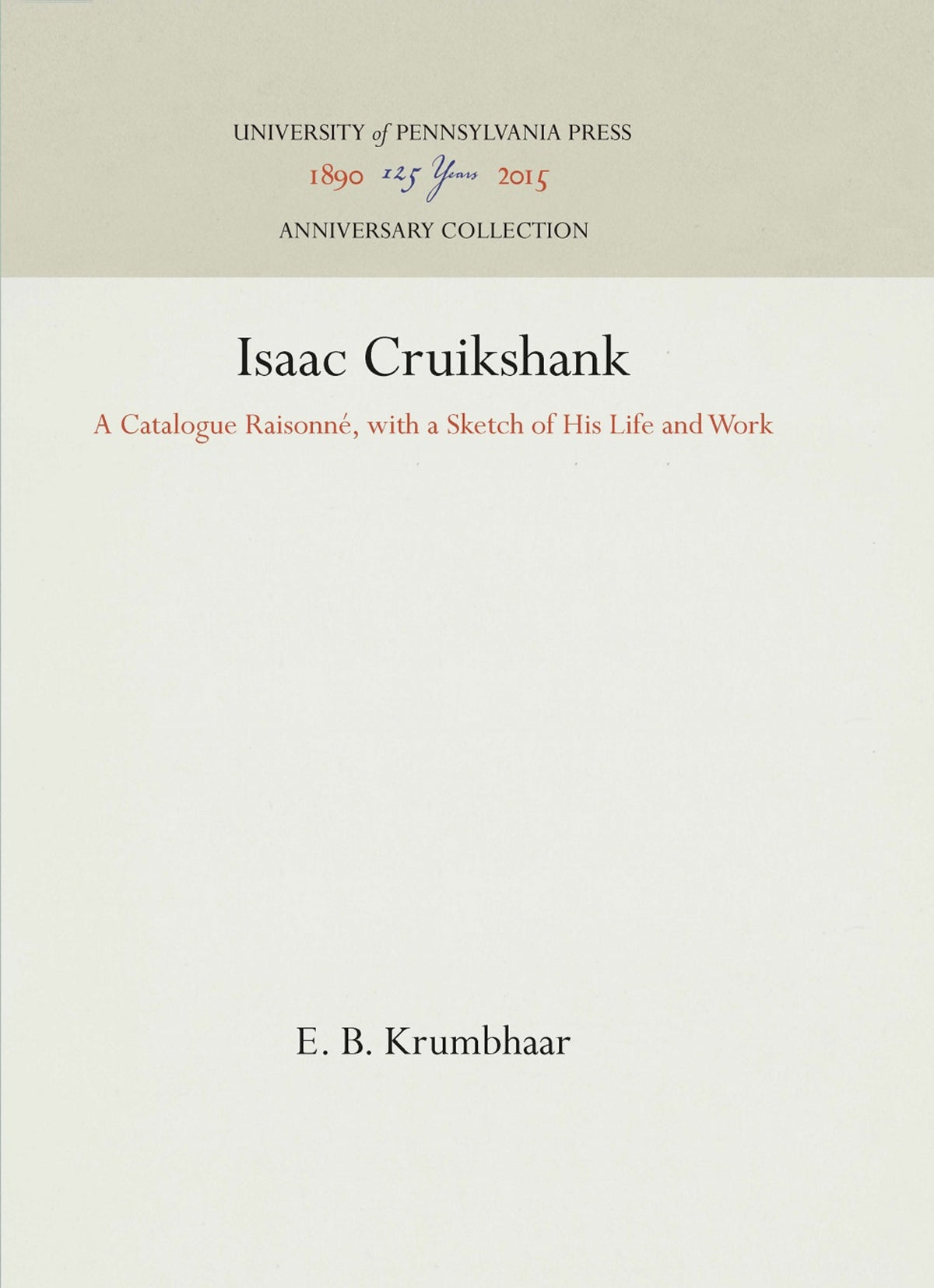 Cover image for Isaac Cruikshank ISBN 9781512812718