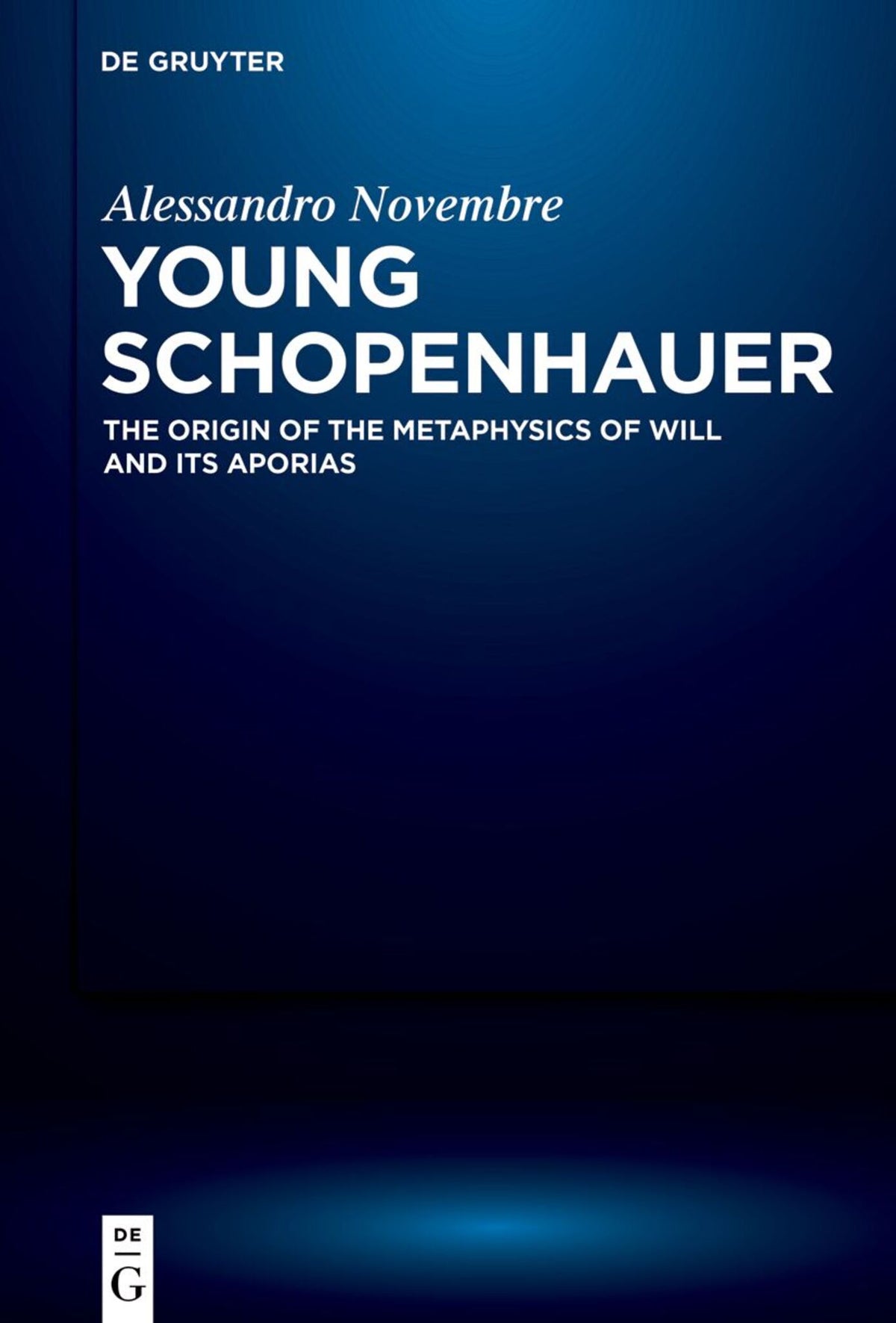 Cover image for Young Schopenhauer ISBN 9783110665307