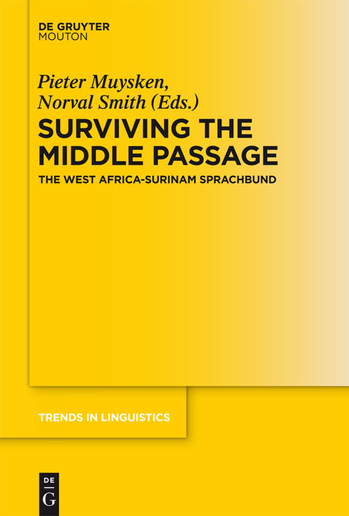 Cover image for Surviving the Middle Passage ISBN 9783110343854
