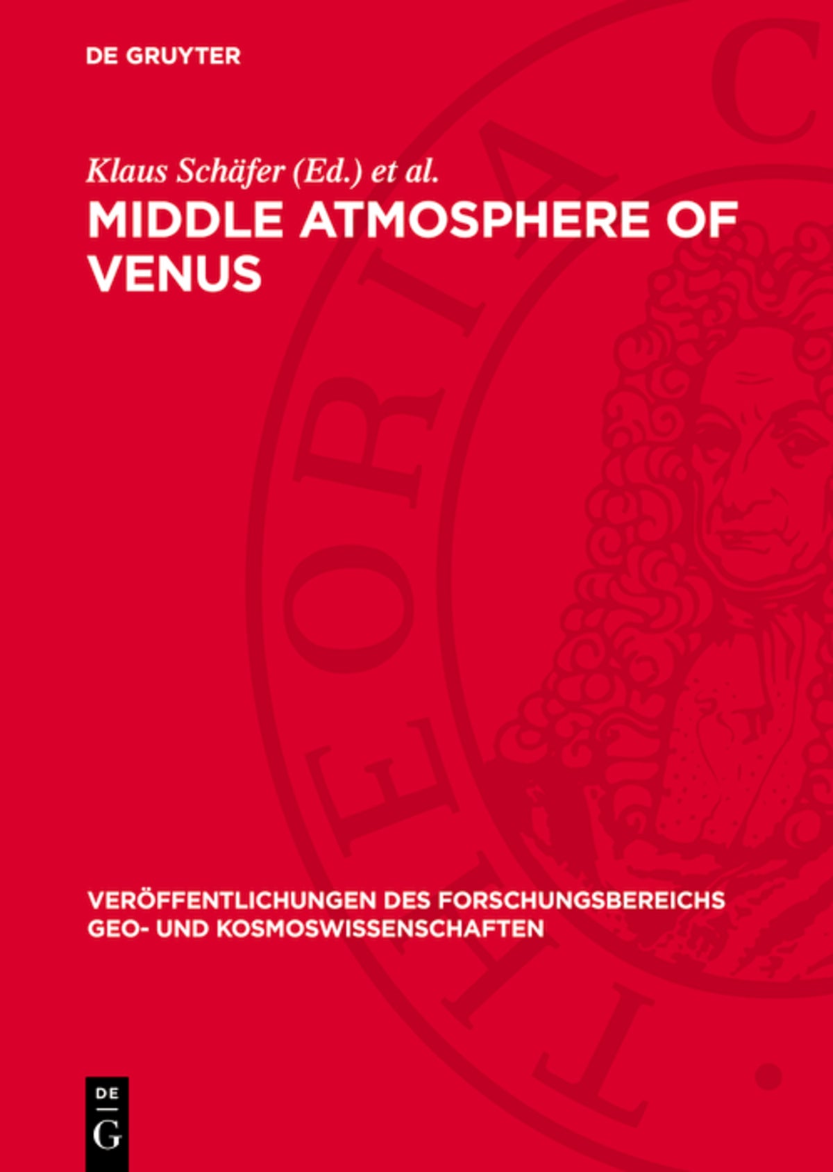 Cover image for Middle Atmosphere of Venus ISBN 9783112754160