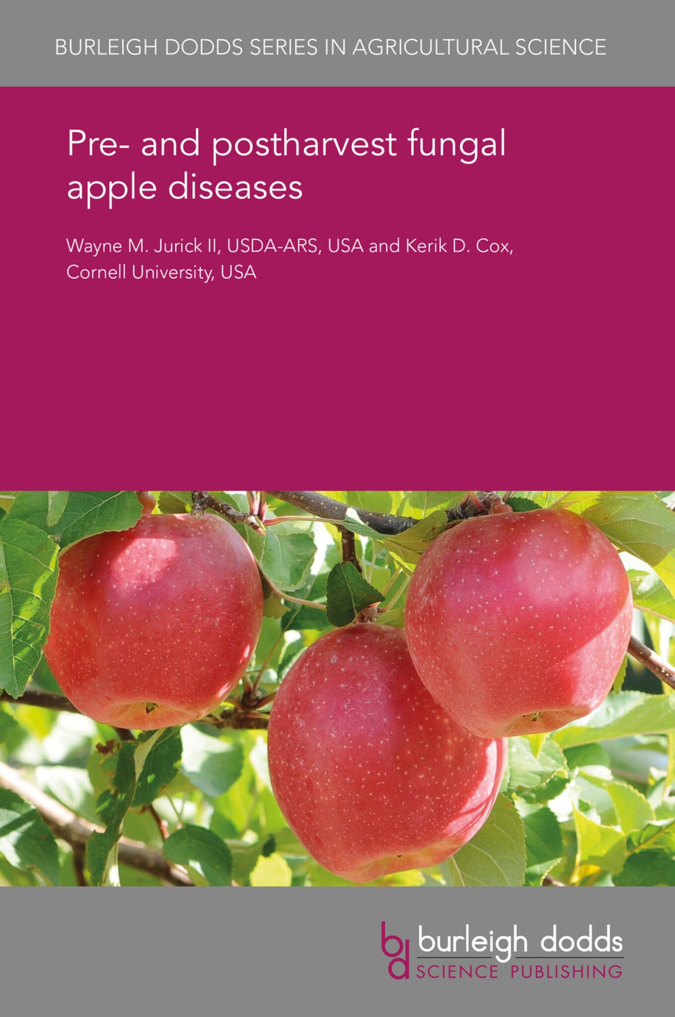 Cover image for Pre- and postharvest fungal apple diseases ISBN 9781838790127