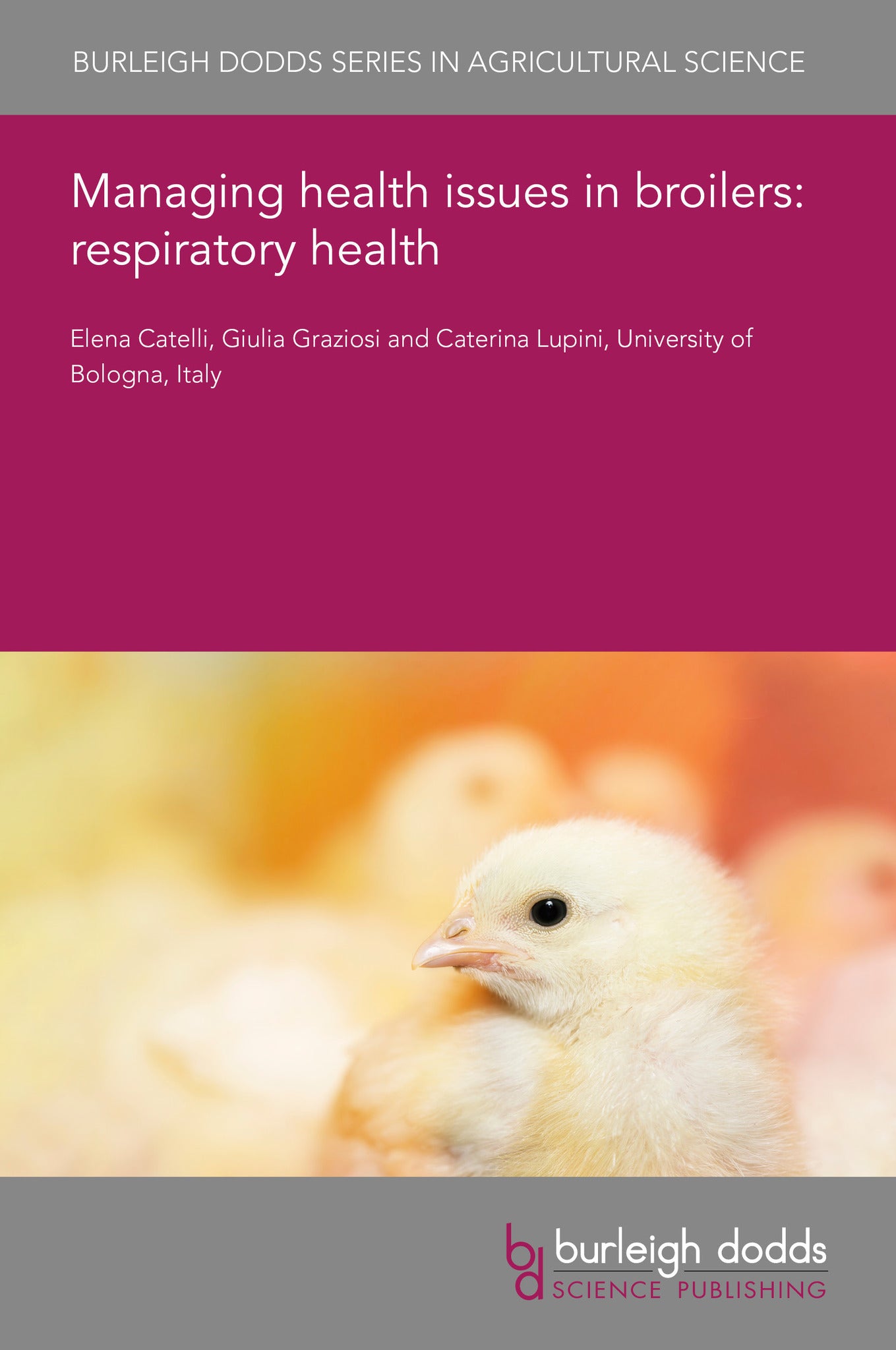 Cover image for Managing health issues in broilers: respiratory health ISBN 9781835458051