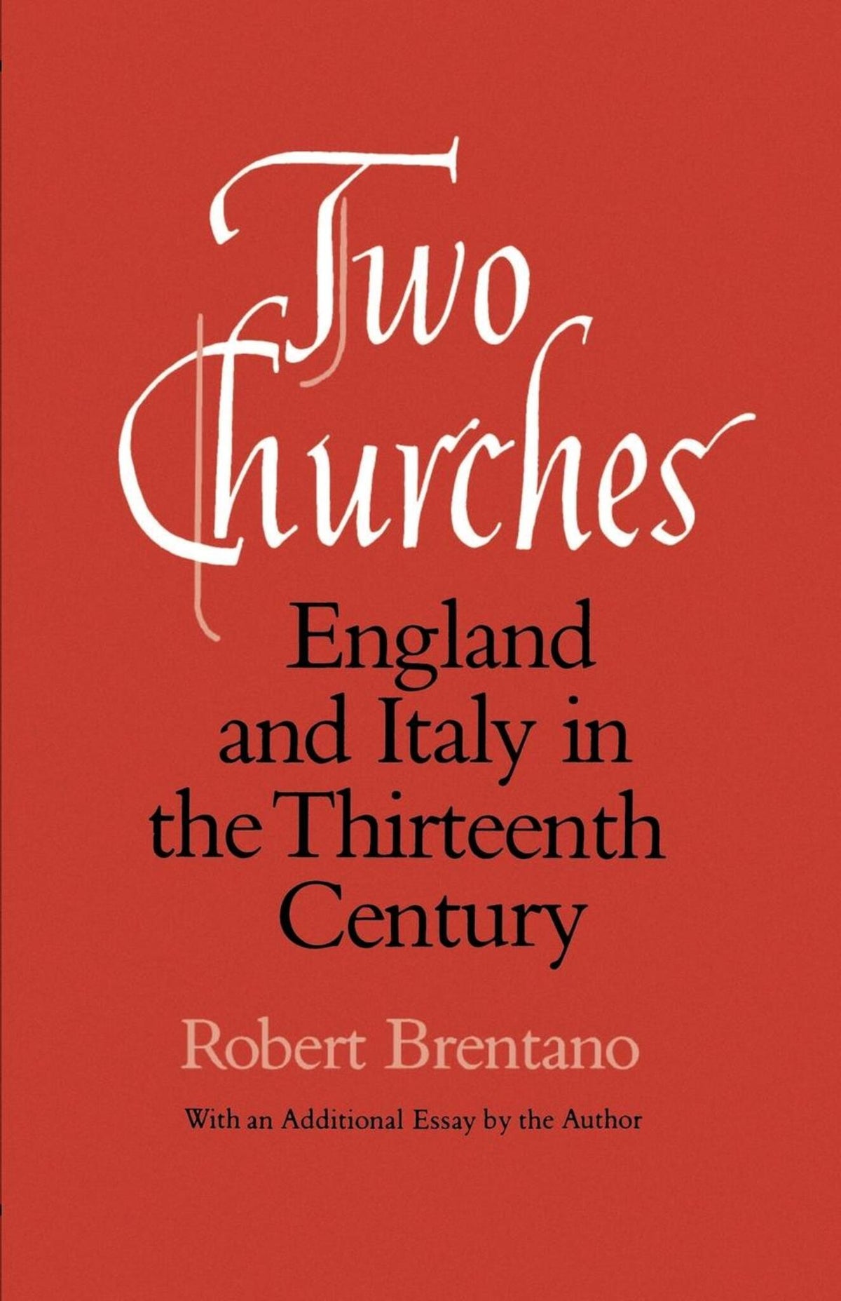 Cover image for Two Churches ISBN 9780520908451