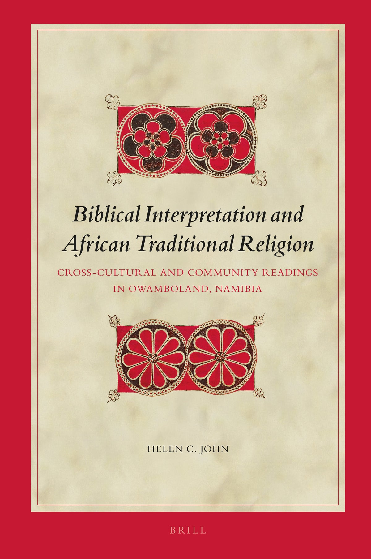 Cover image for Biblical Interpretation and African Traditional Religion ISBN 9789004399303