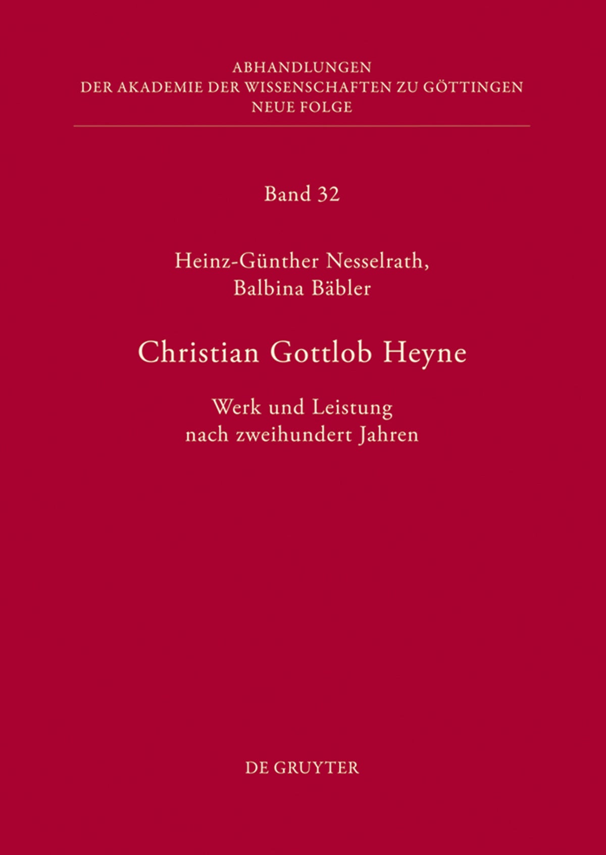 Christian Gottlob Heyne
