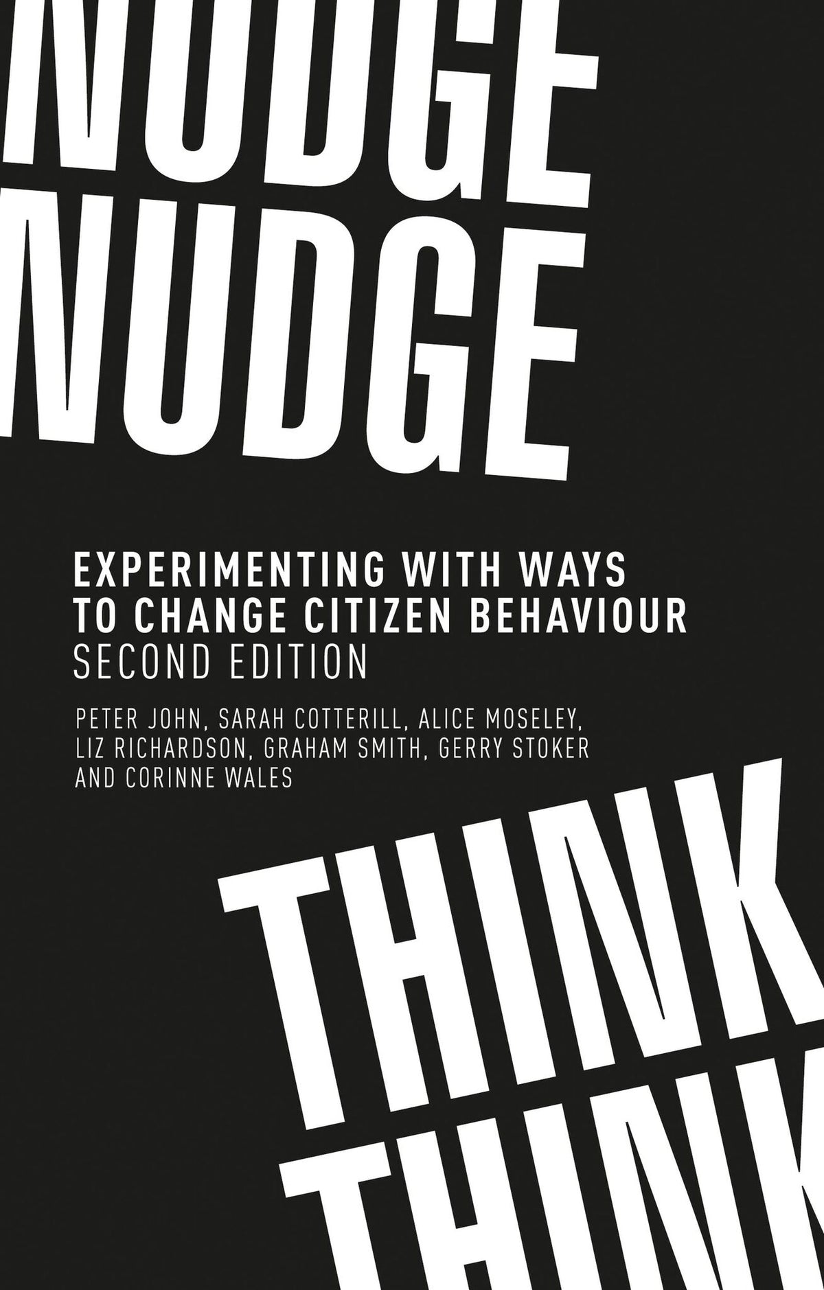 Cover image for Nudge, nudge, think, think ISBN 9781526140555