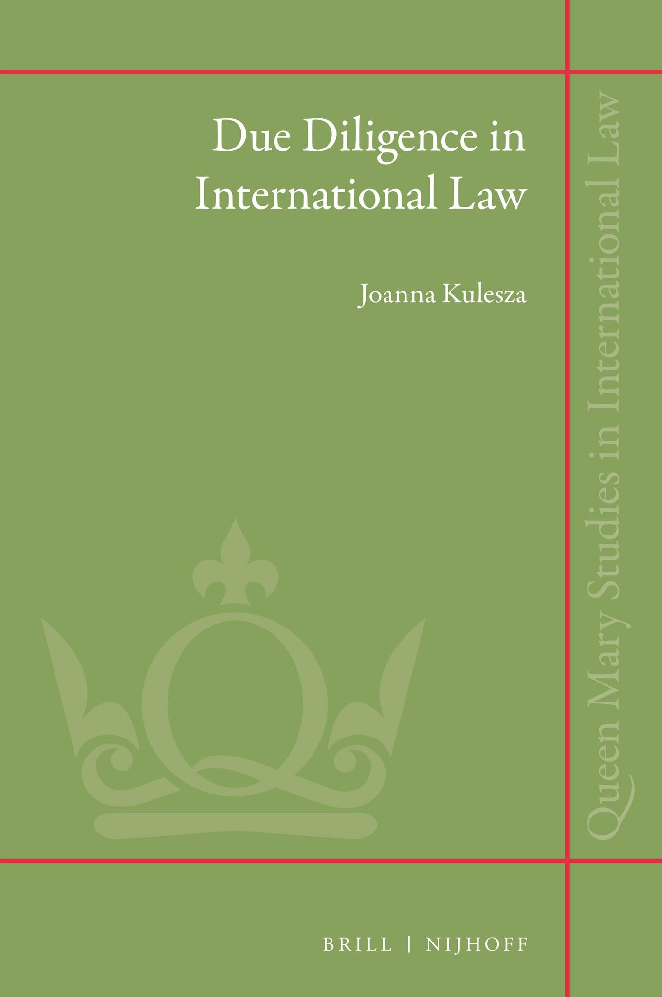 Due Diligence in International Law