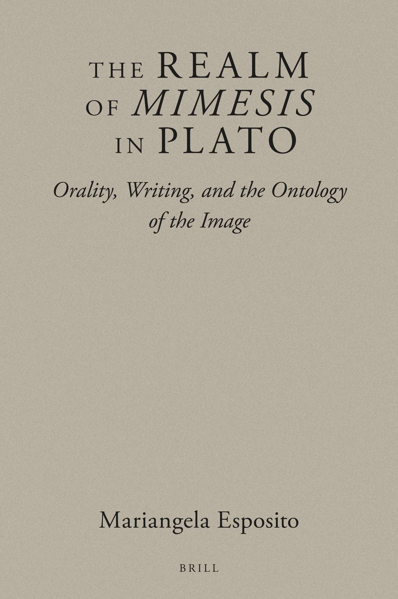 The Realm of Mimesis in Plato