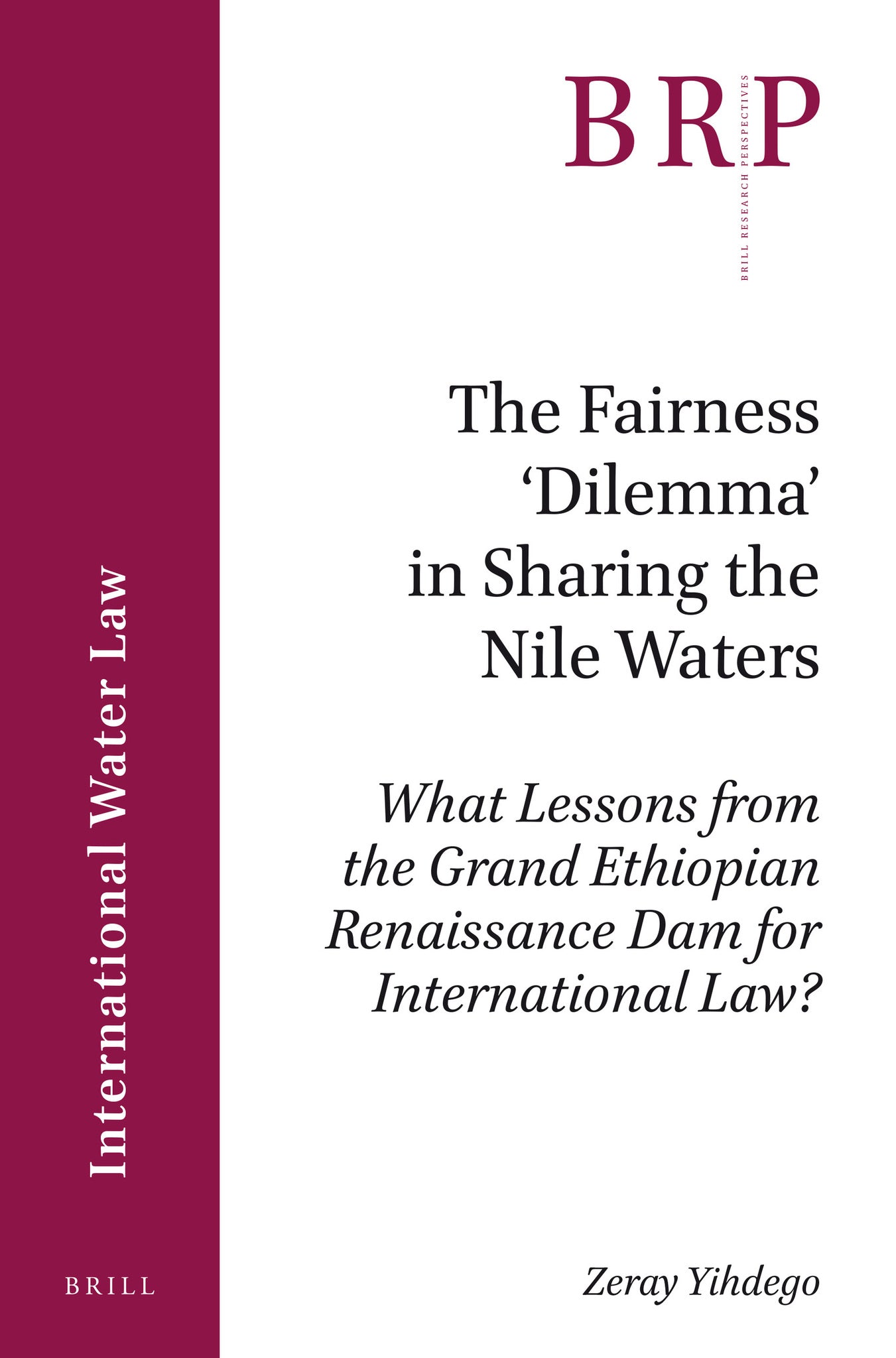 The Fairness ‘Dilemma’ in Sharing the Nile Waters
