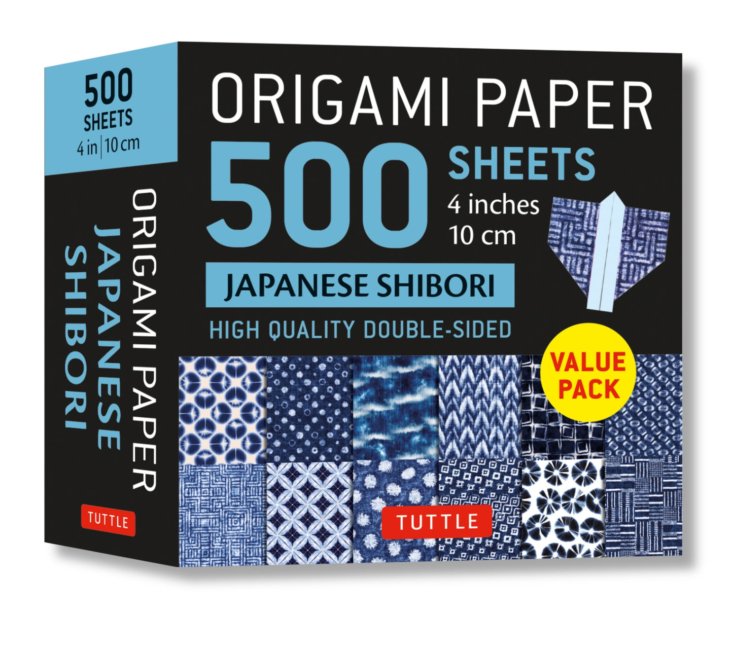 Origami Paper 500 sheets Japanese Shibori 4" (10 cm)