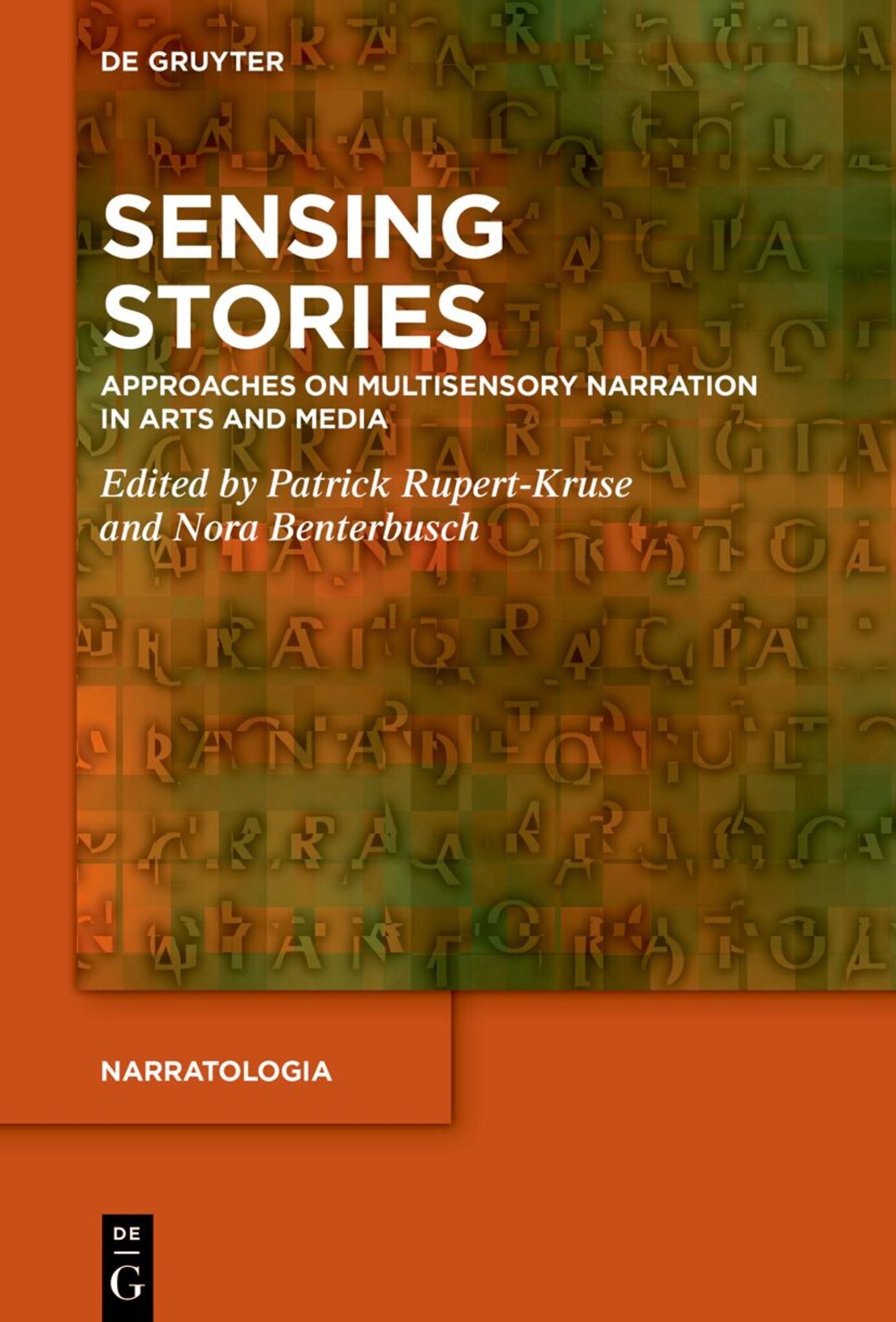 Cover image for Sensing Stories ISBN 9783111659145