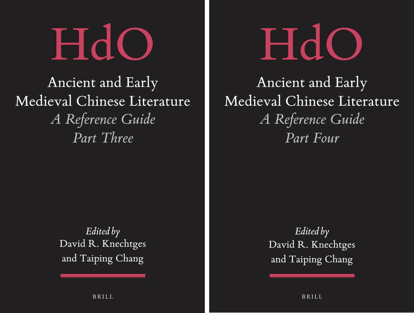 Ancient and Early Medieval Chinese Literature (vol. 3 & 4)