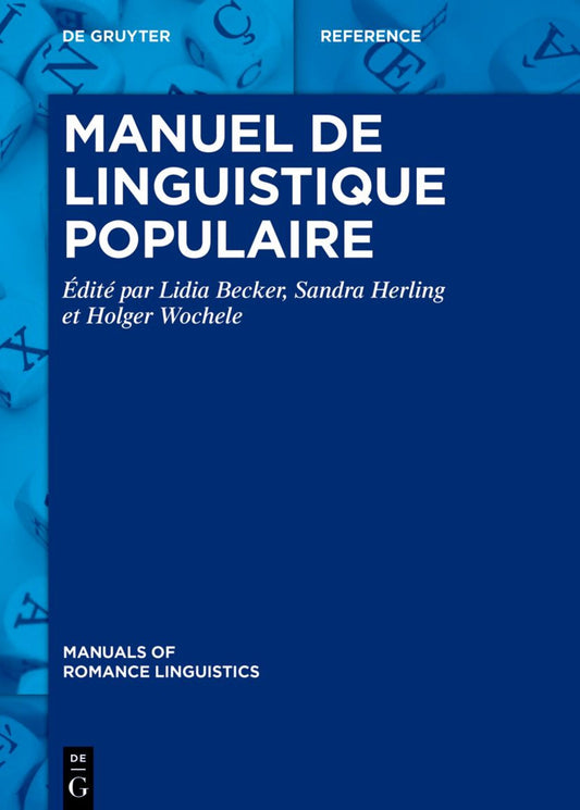 Manuel de linguistique populaire
