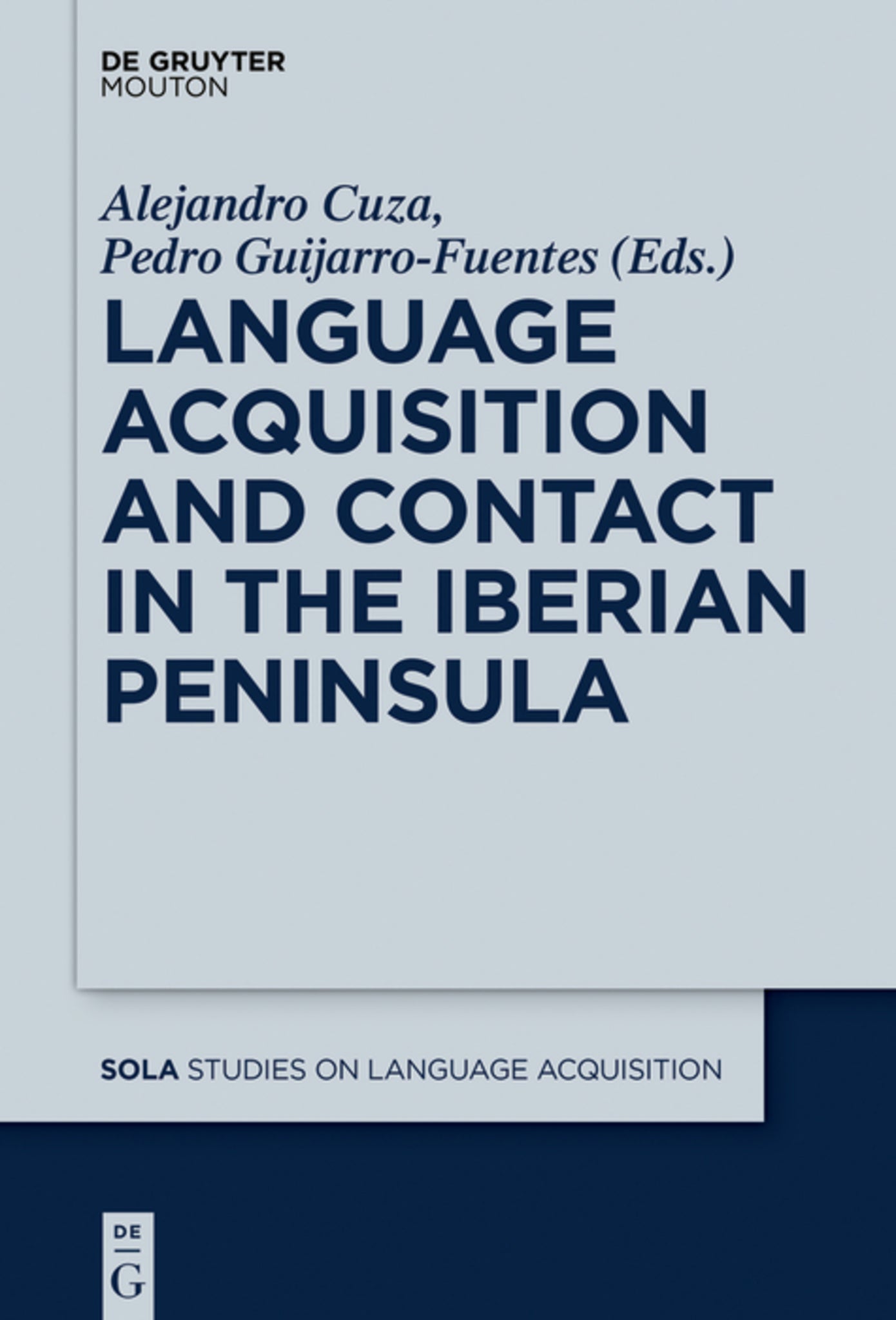 Cover image for Language Acquisition and Contact in the Iberian Peninsula ISBN 9781501516795