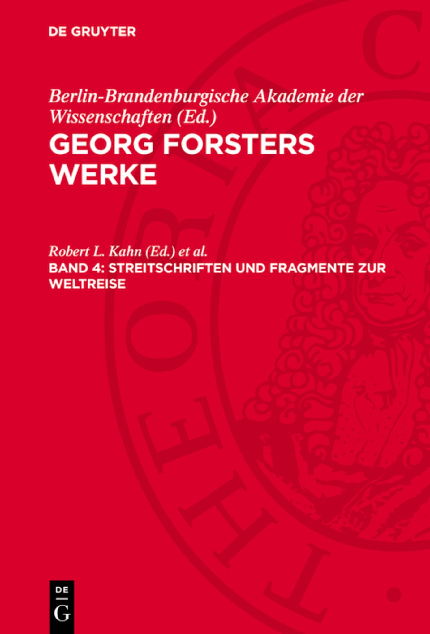 Streitschriften und Fragmente zur Weltreise