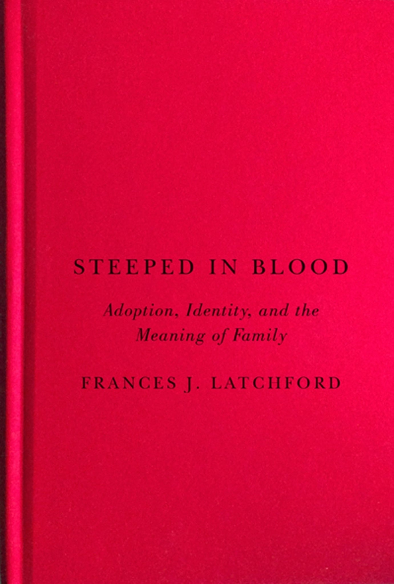 Steeped in Blood