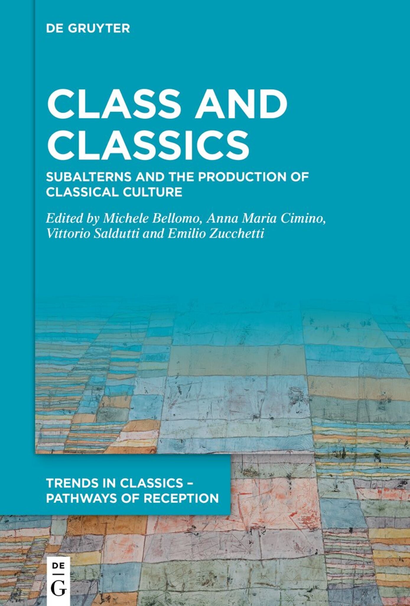 Cover image for Class and Classics ISBN 9783110771916