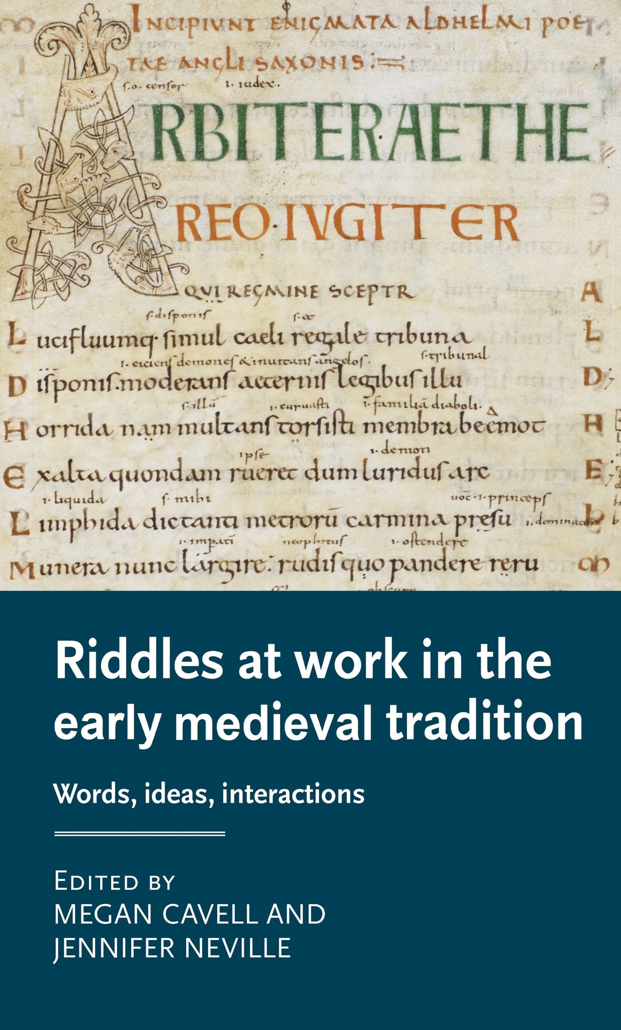 Cover image for Riddles at work in the early medieval tradition ISBN 9781526178763